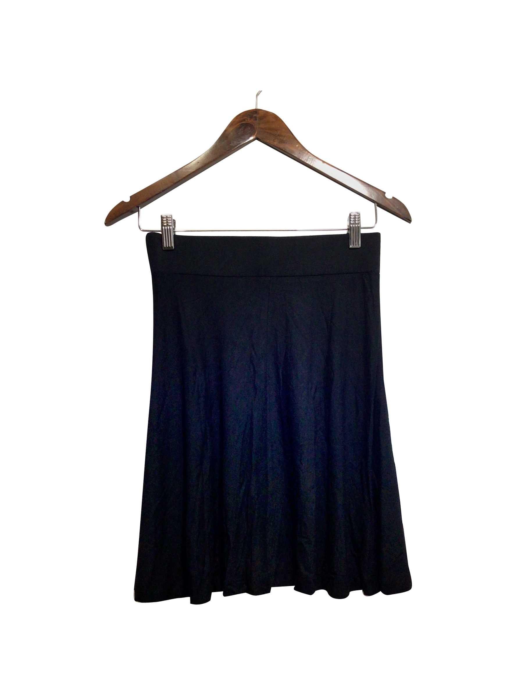 LOFT Stylish Regular Fit Second - hand Black Skirt - XS