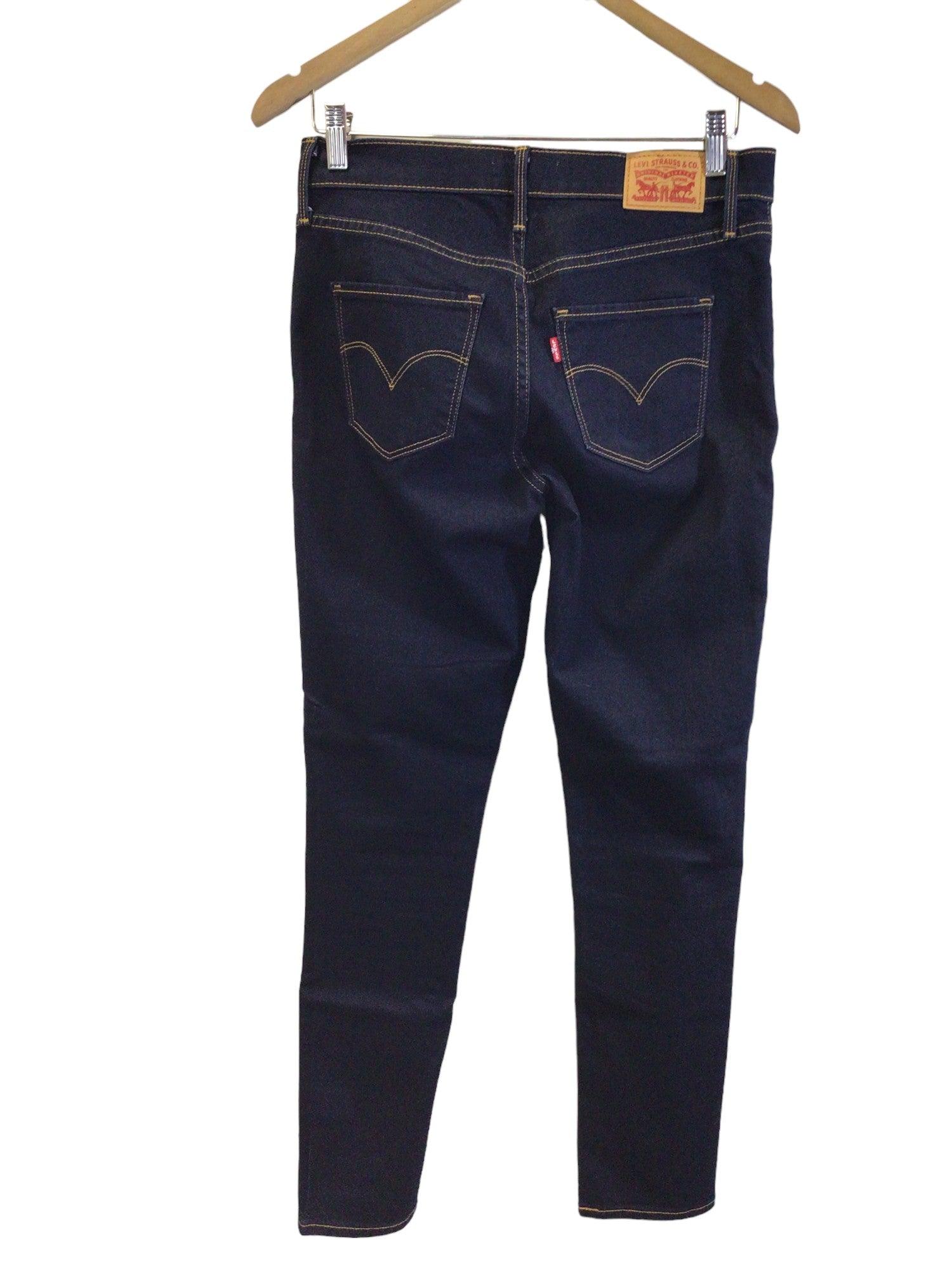 LEVI'S Second Hand Women's Blue Regular Fit Straight-Legged Jeans - Size 28x30