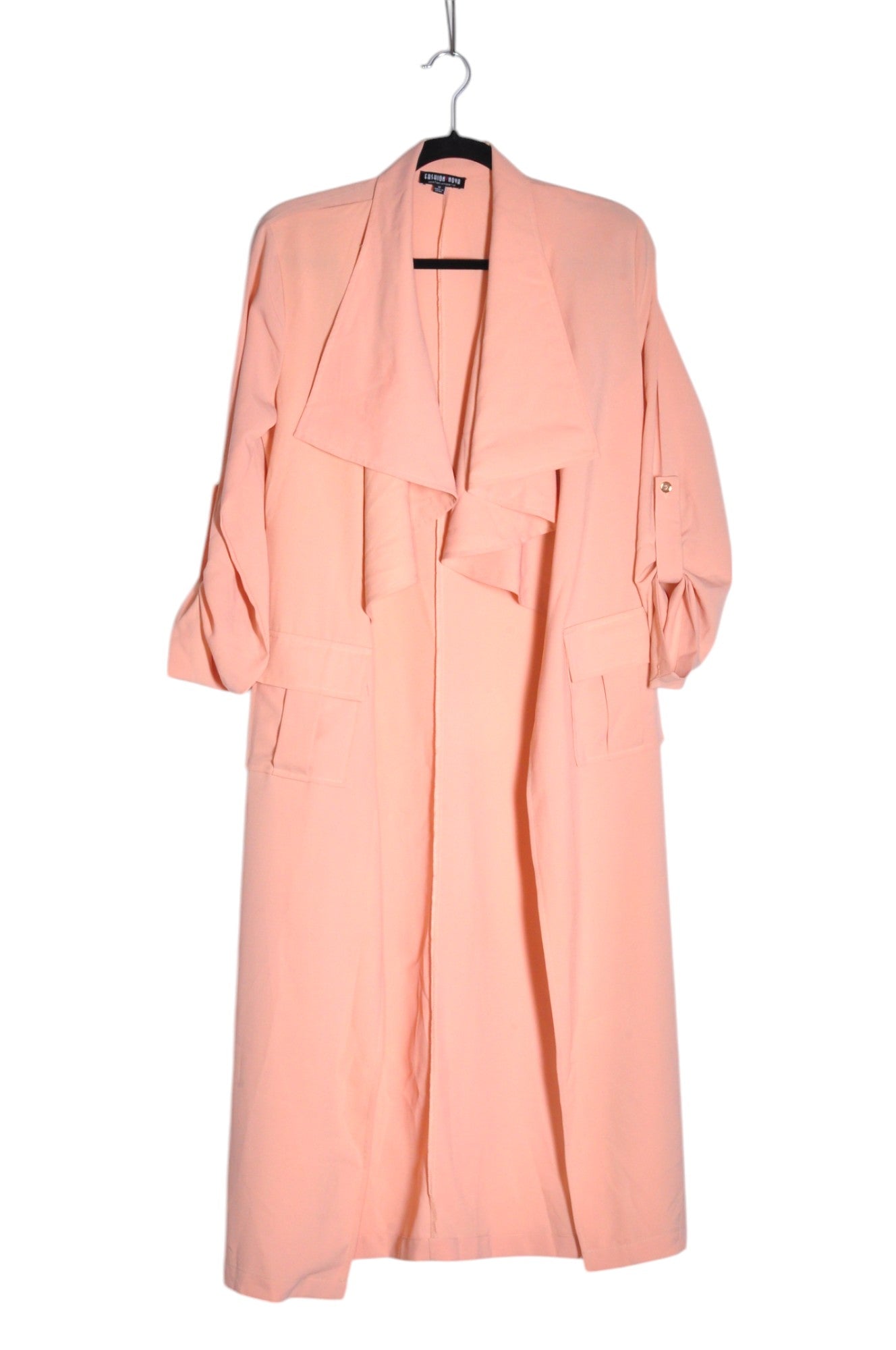FASHION NOVA Stylish Women's Pink Regular Fit Midi Dress - Size M