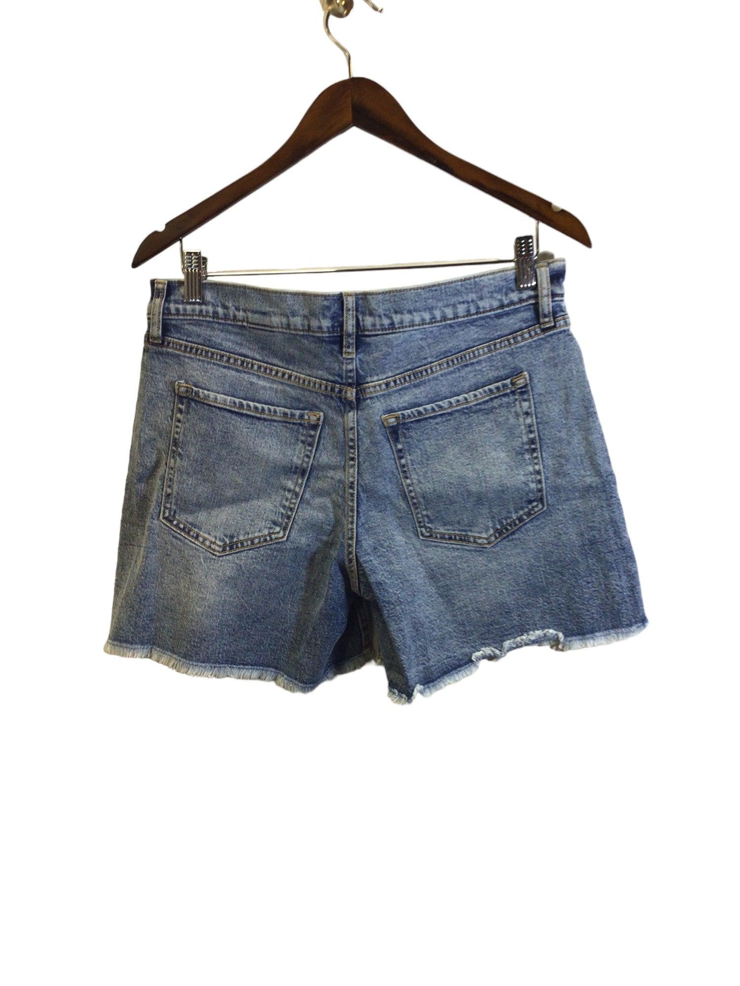 Stylish BANANA REPUBLIC Women's Blue Regular Fit Denim Shorts - Size 28