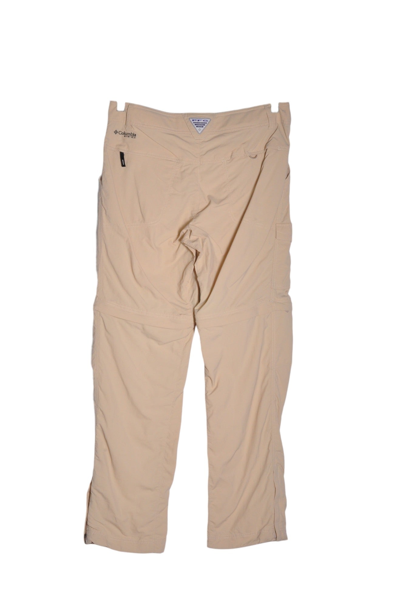 COLUMBIA Stylish Women's Beige Regular-Fit Size 10 Second-Hand Work Pants