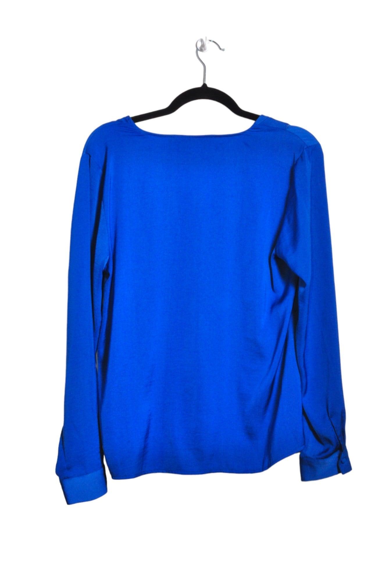 CONTEMPORAINE Stylish Women's Blue Regular-Fit T-Shirts - Size S