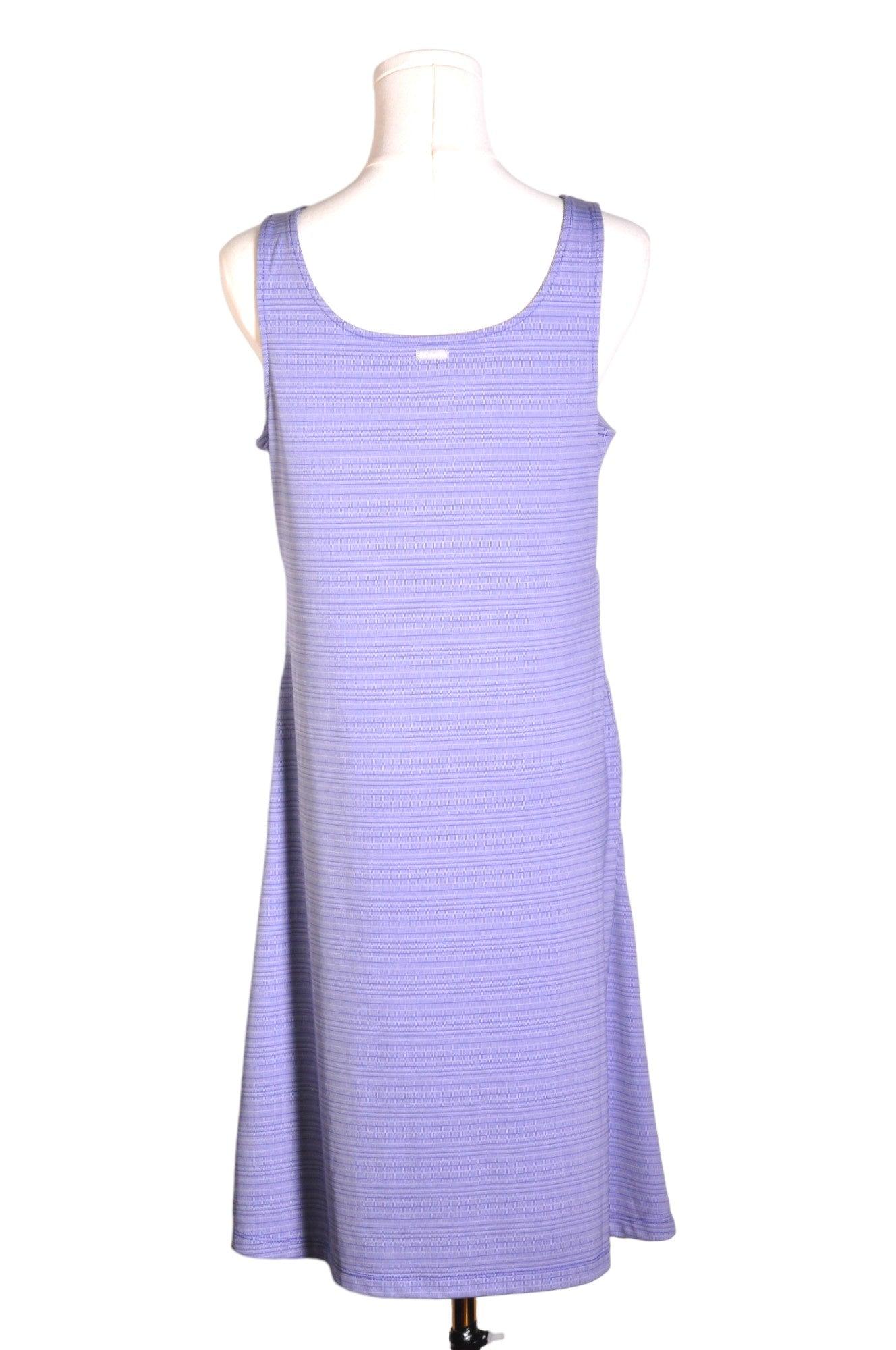 COLUMBIA Stylish Purple Regular-Fit Wrap Dress for Women - Size M
