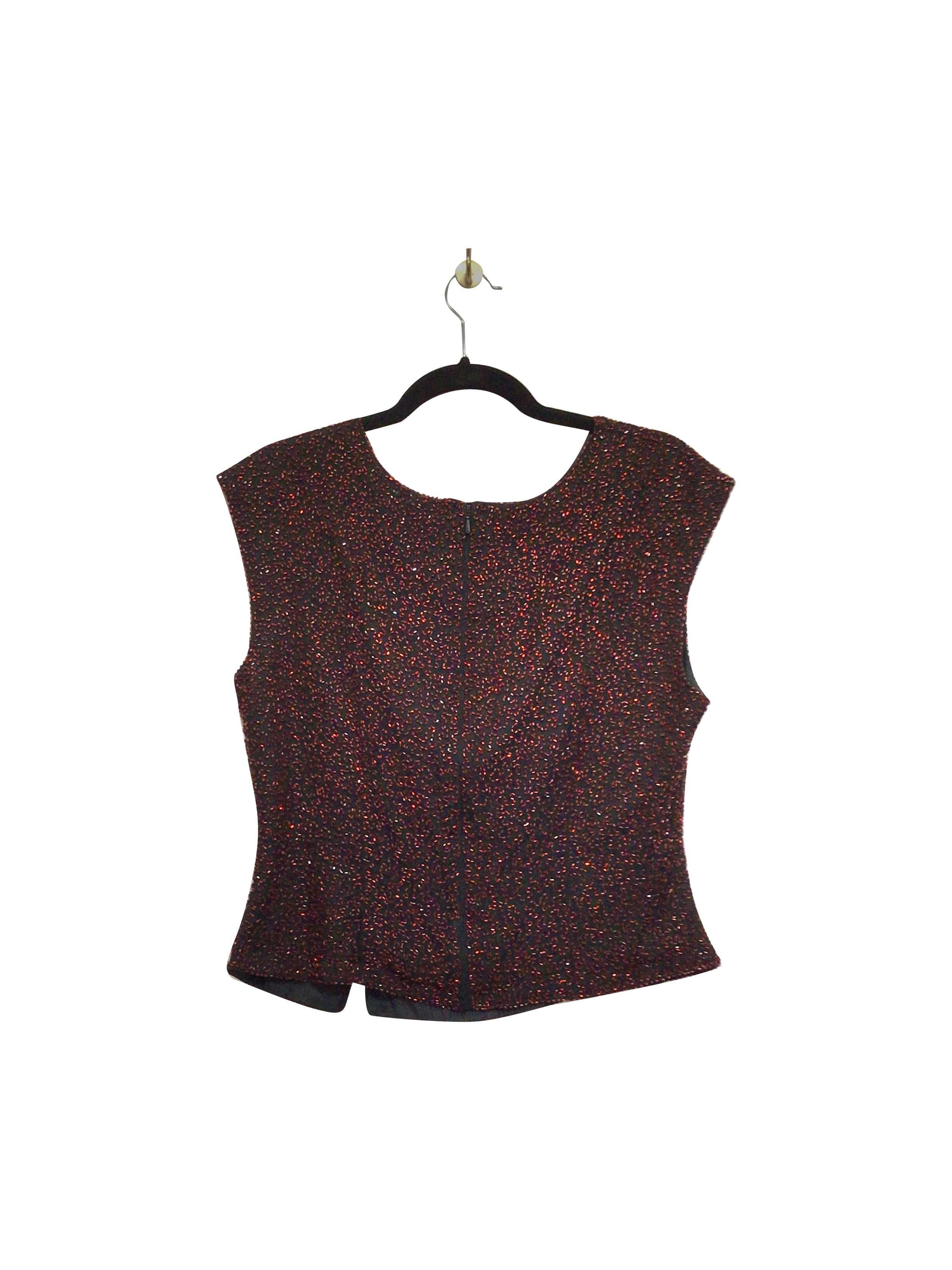 Stylish HOLT RENFREW Red Regular Fit Blouse - Size M