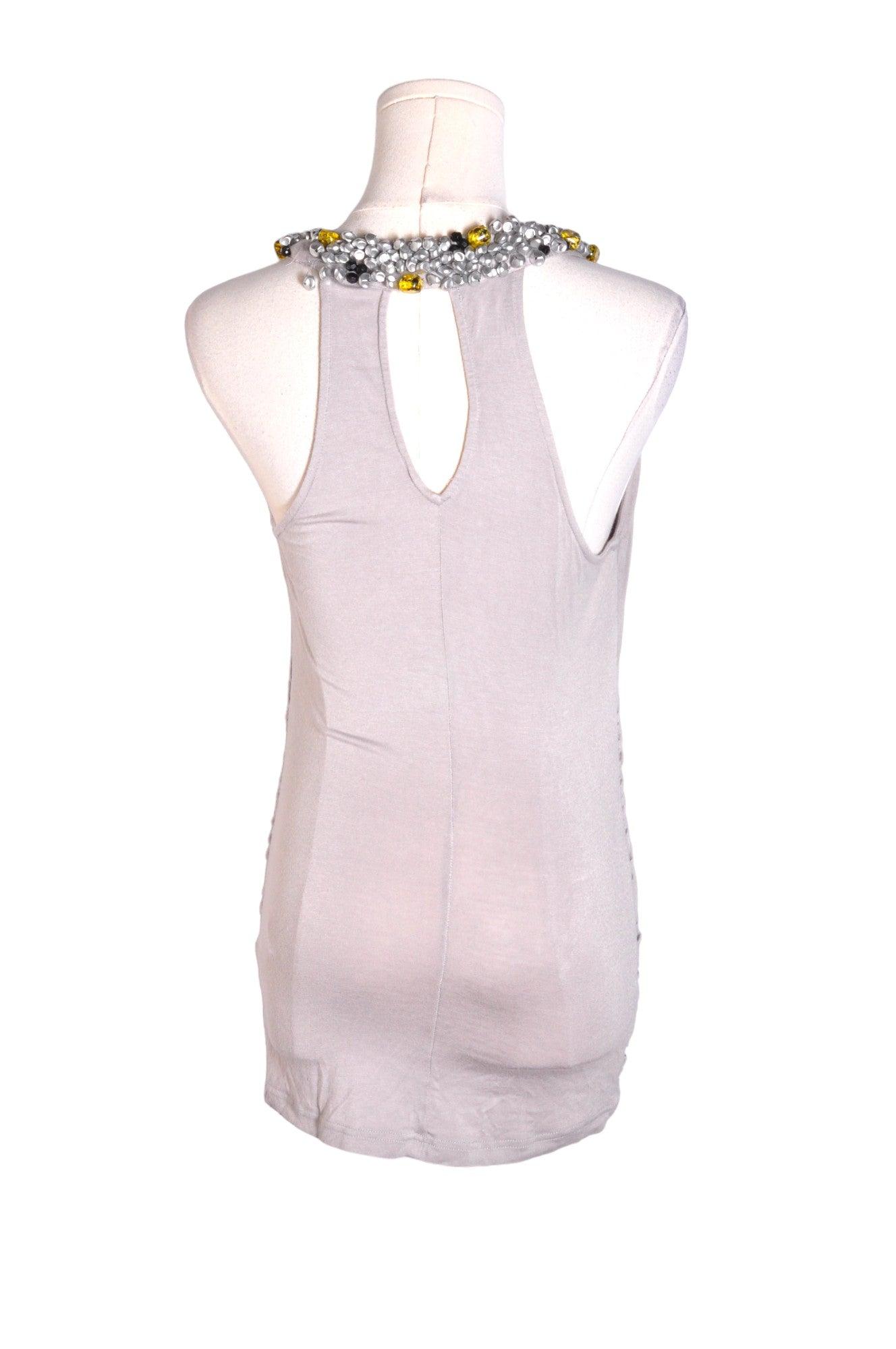 FOREVER 21 Stylish Women's Gray Regular Fit Blouse - Size L