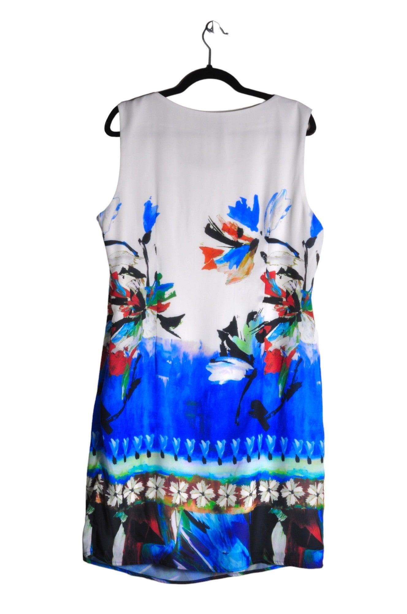 Stylish MICHAEL TYLER Women's White Regular Fit Sheath Dress - Size L