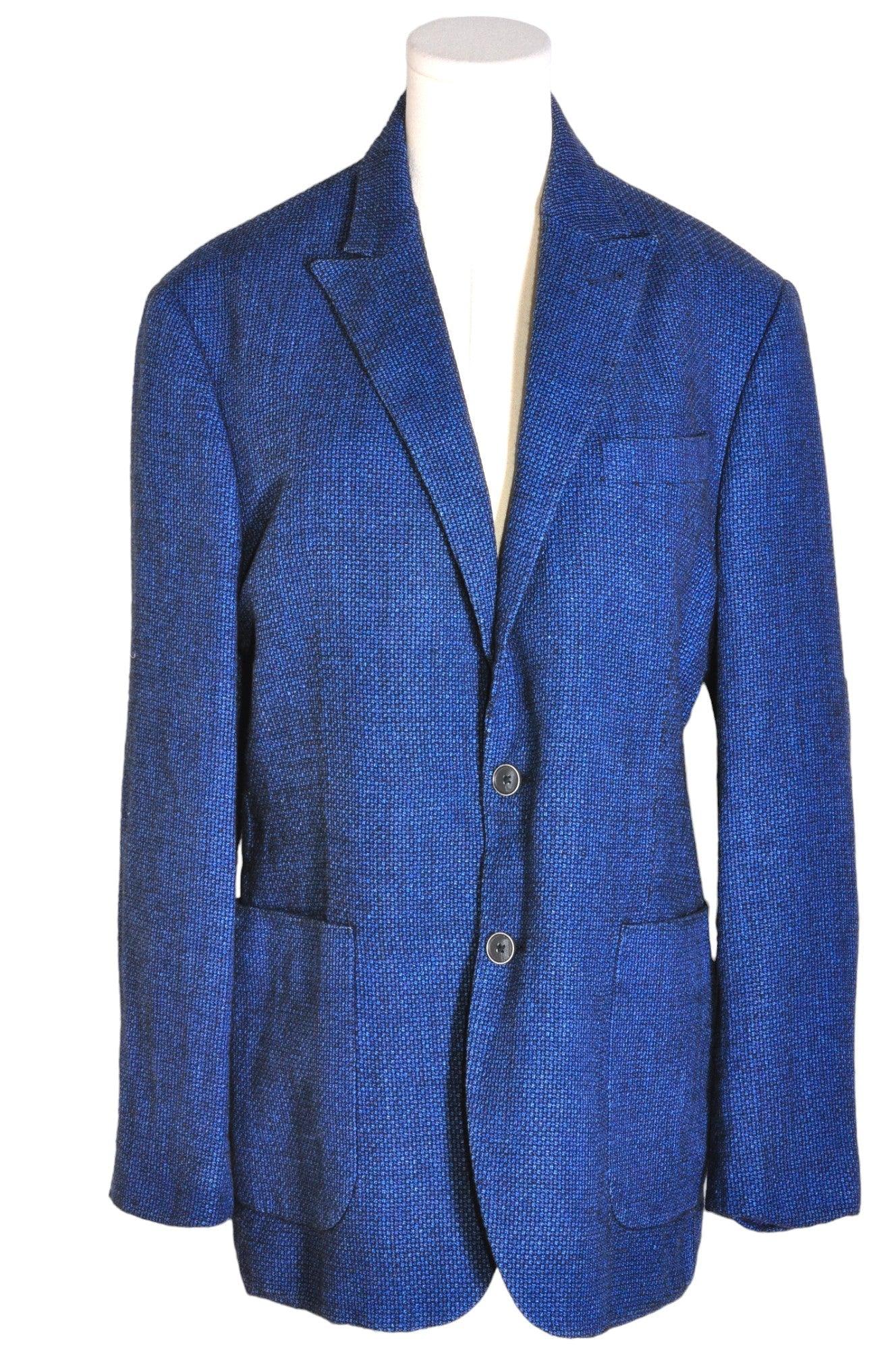 COMERO Men's Classic Regular-Fit Blue Blazer - XL