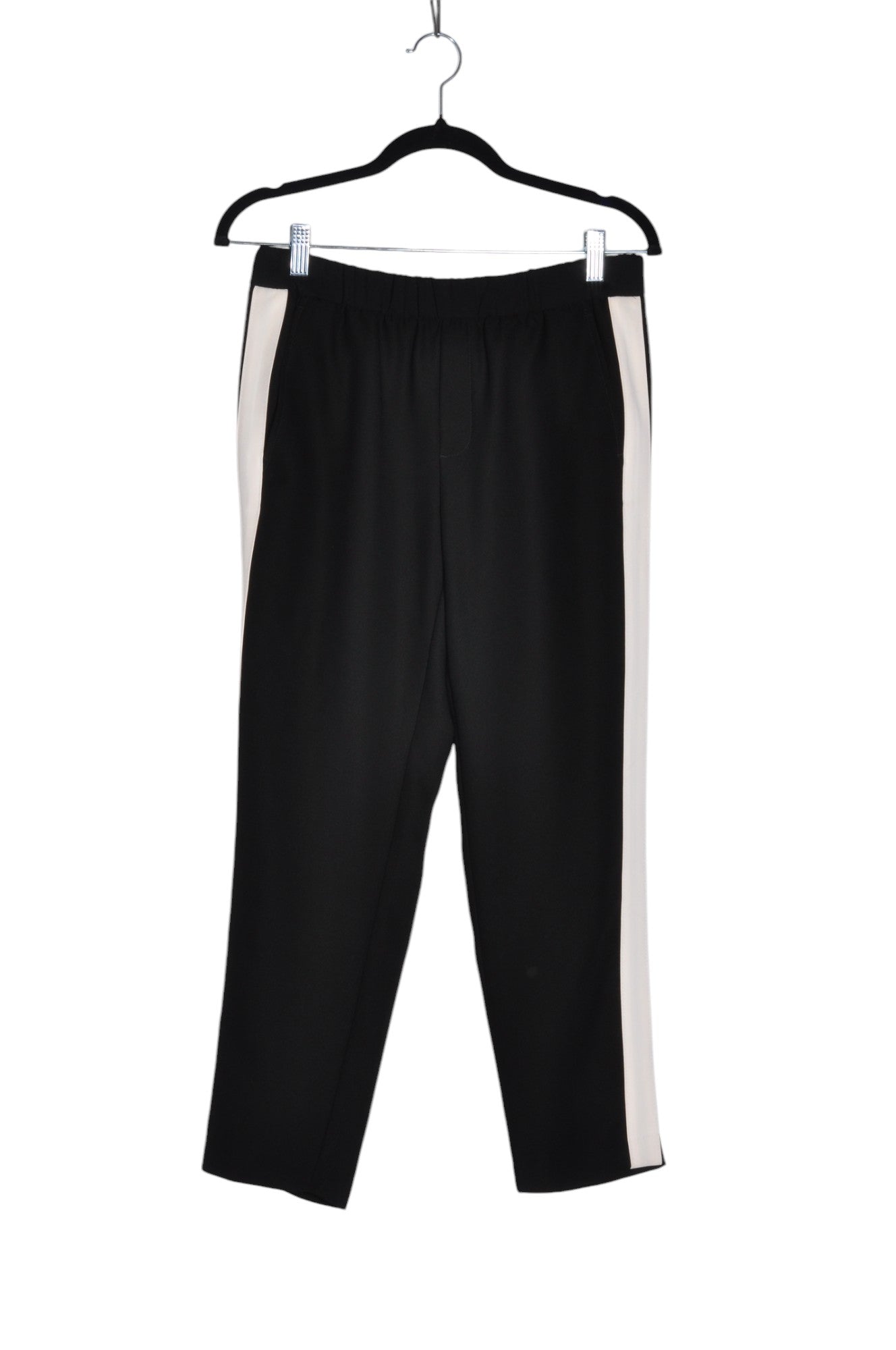 BANANA REPUBLIC Stylish Women's Black Regular Fit Second - Hand Work Pants - Size XS