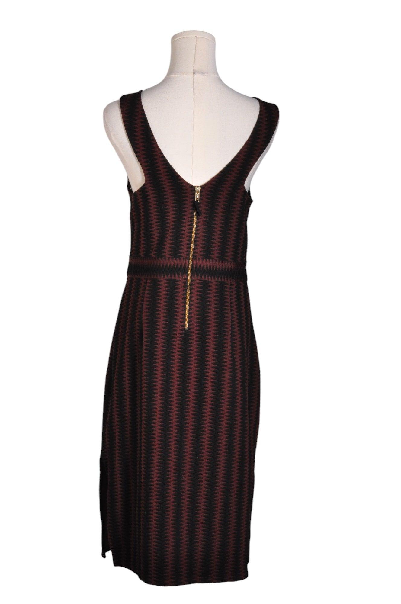 Stylish MIIK Women's Regular Fit Sheath Dress in Brown - Size S