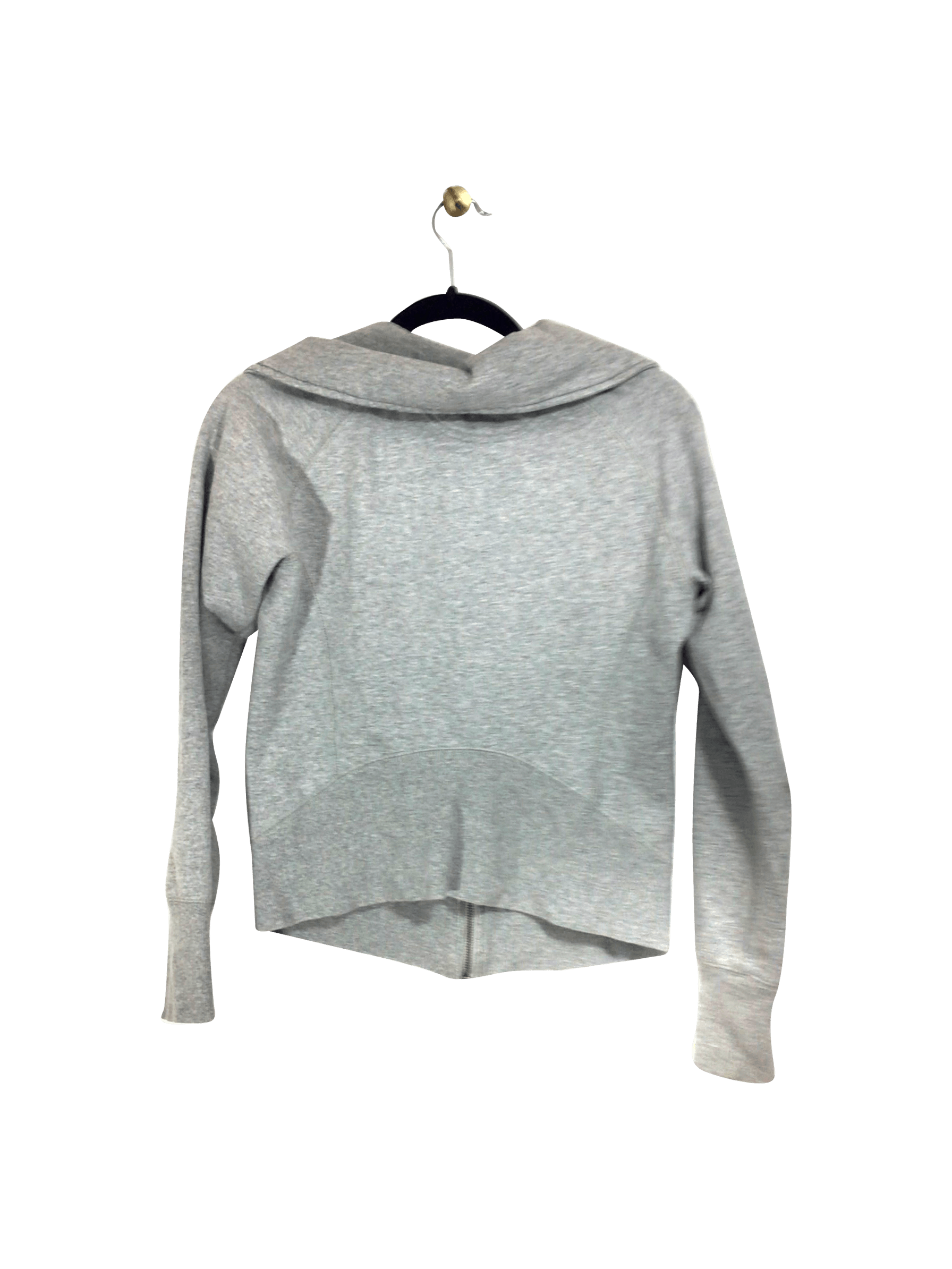 CONVERSE Gray Regular Fit Second - Hand Sweatshirt - Size S