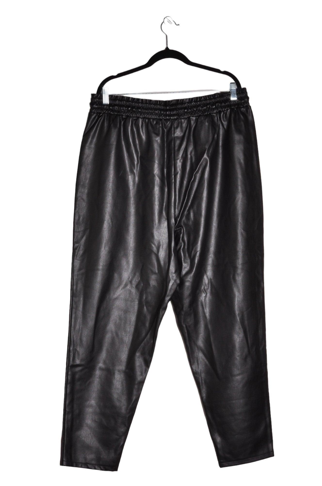 LIPSY LONDON Stylish Women's Regular-Fit Black Work Pants - Size 14