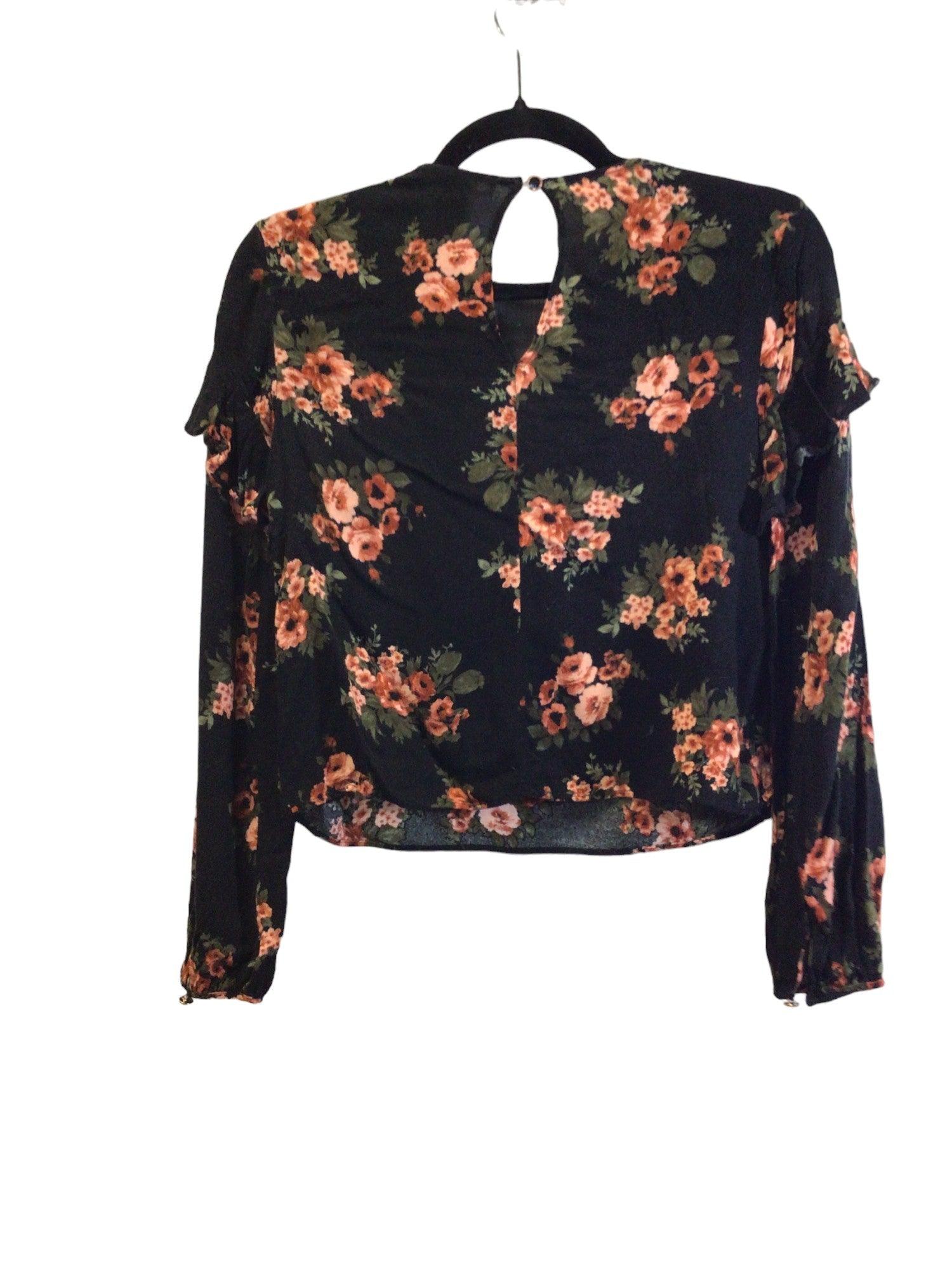 FOREVER 21 Stylish Women's Regular Fit Black Blouse - Size S