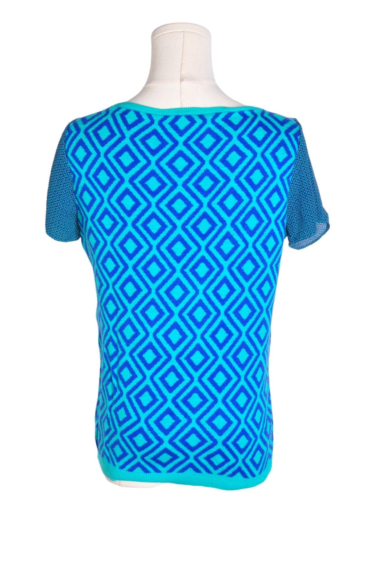 LOFT Stylish Blue Regular Fit Women's Blouses - Size M