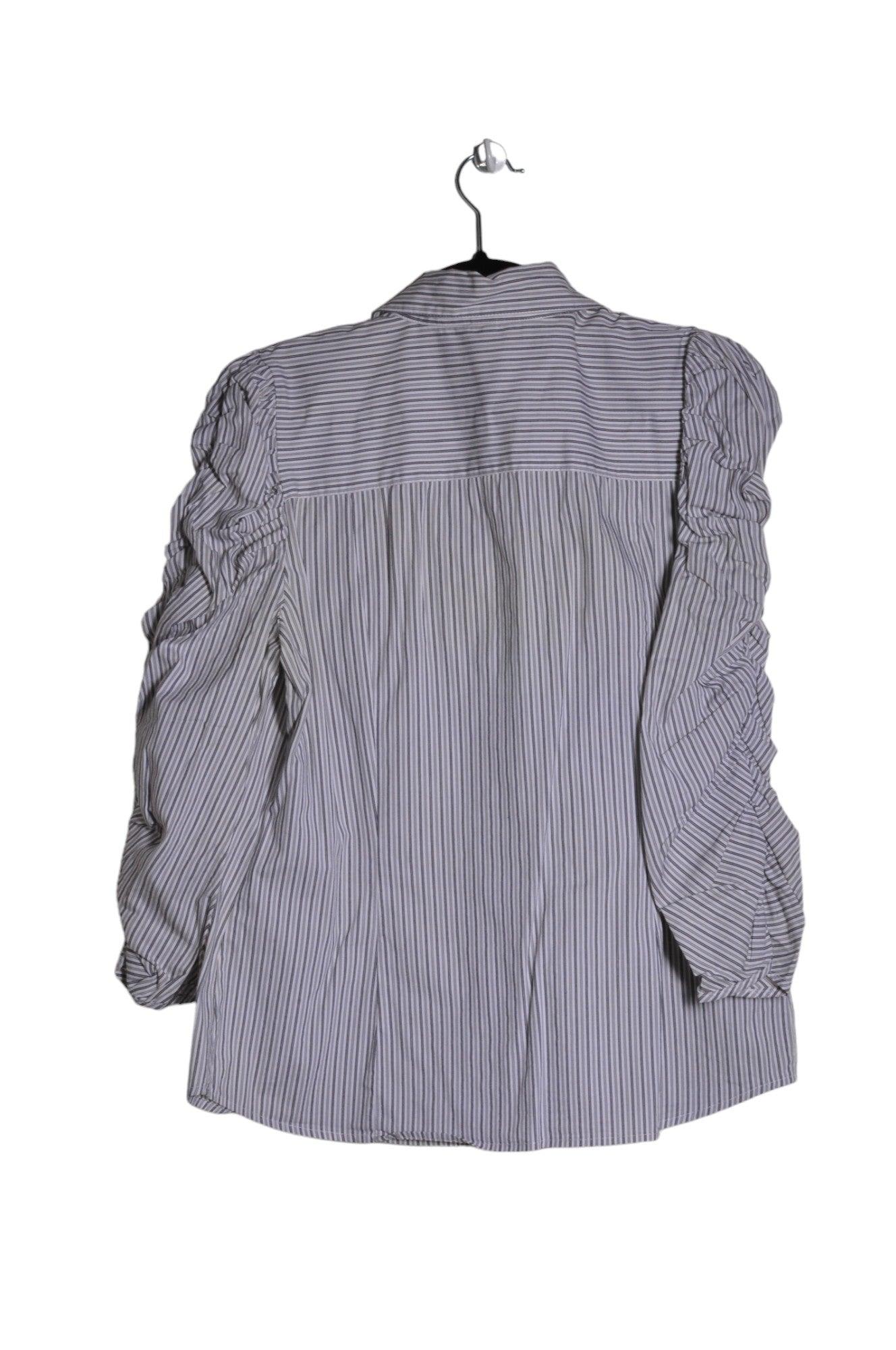 DALIA COLLECTION Stylish Women's White Button - Down Regular - Fit Tops in Size L