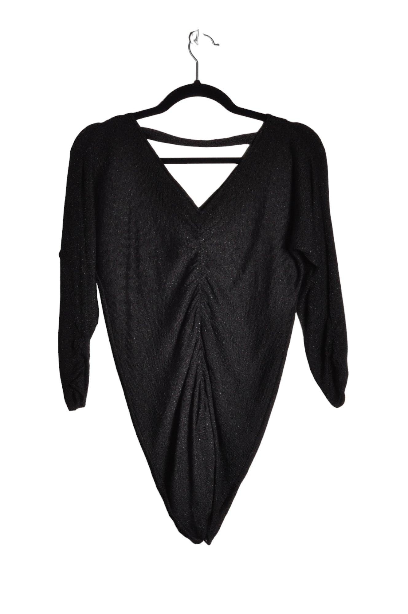 Stylish CHATEAU Women's Regular Fit Black Blouse - XXS