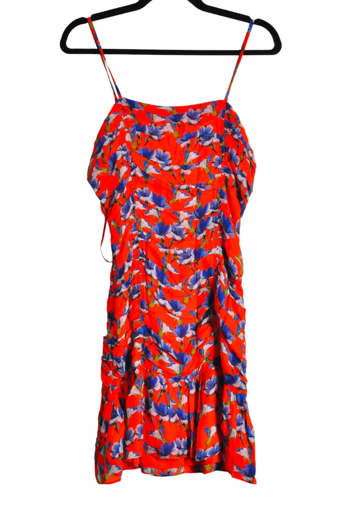 Stylish PARKER Orange Regular Fit Women's Shift Dress - Size 6