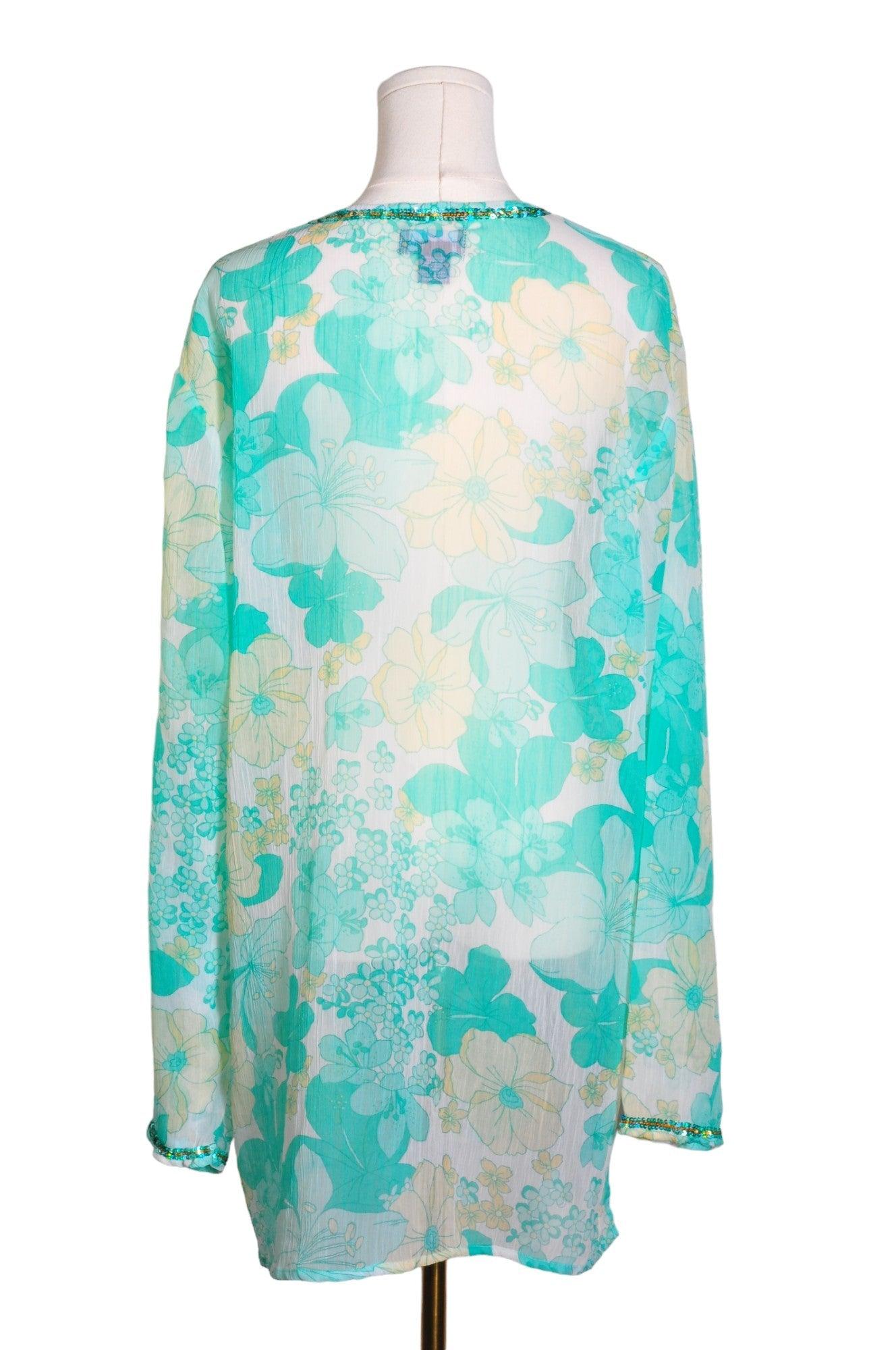 Stylish MODE AX Women's Green Regular-Fit Blouse - Size XL