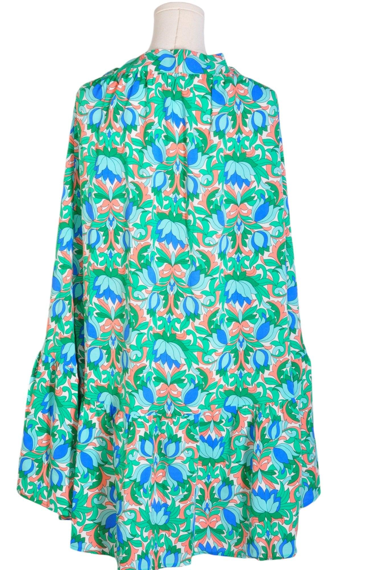 Stylish CRAZY DIZZY Women's Green Regular-Fit Tunics in Size S