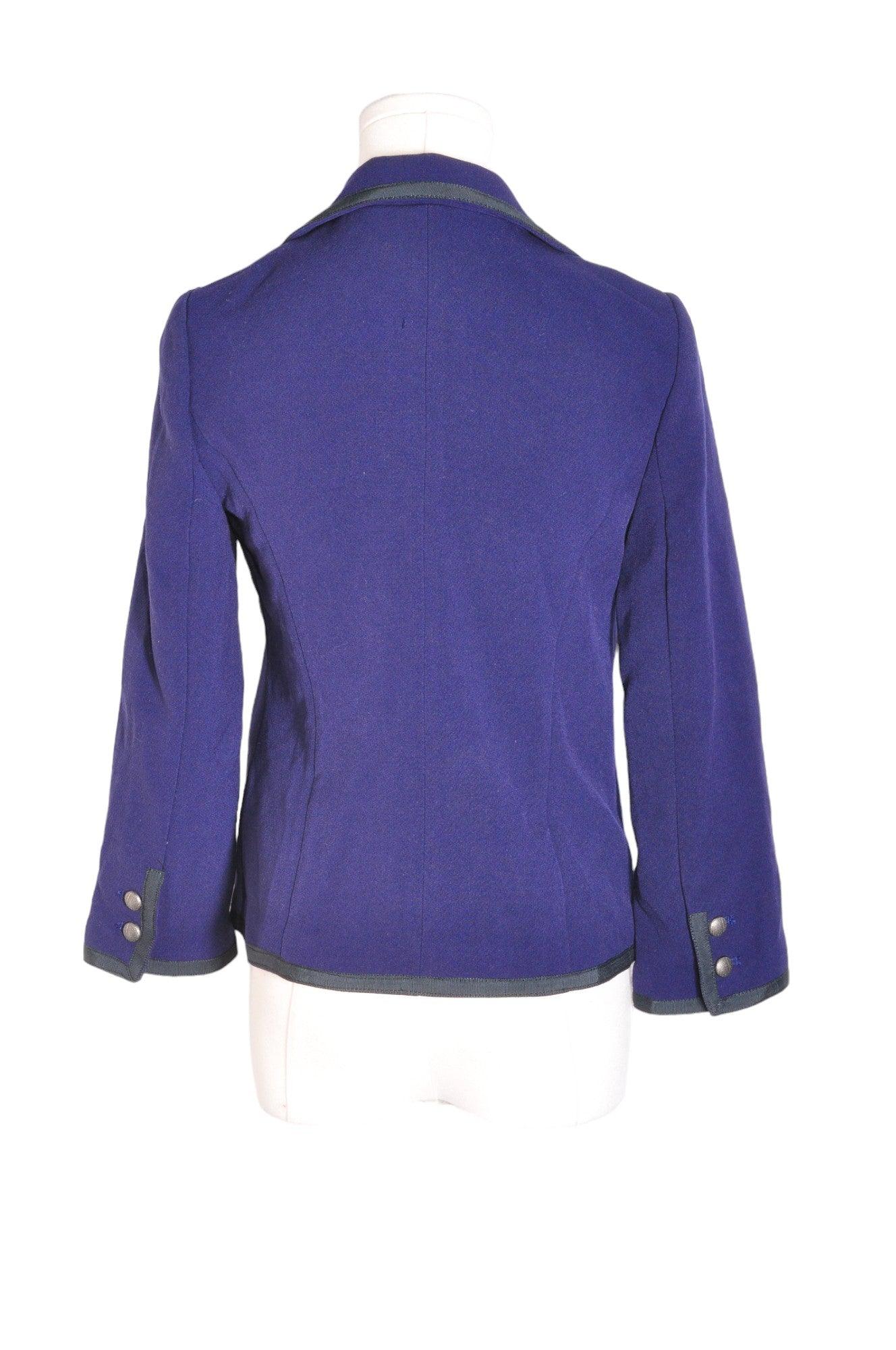CARTONNIER Second - Hand Regular Fit Blue Blazer - Size S