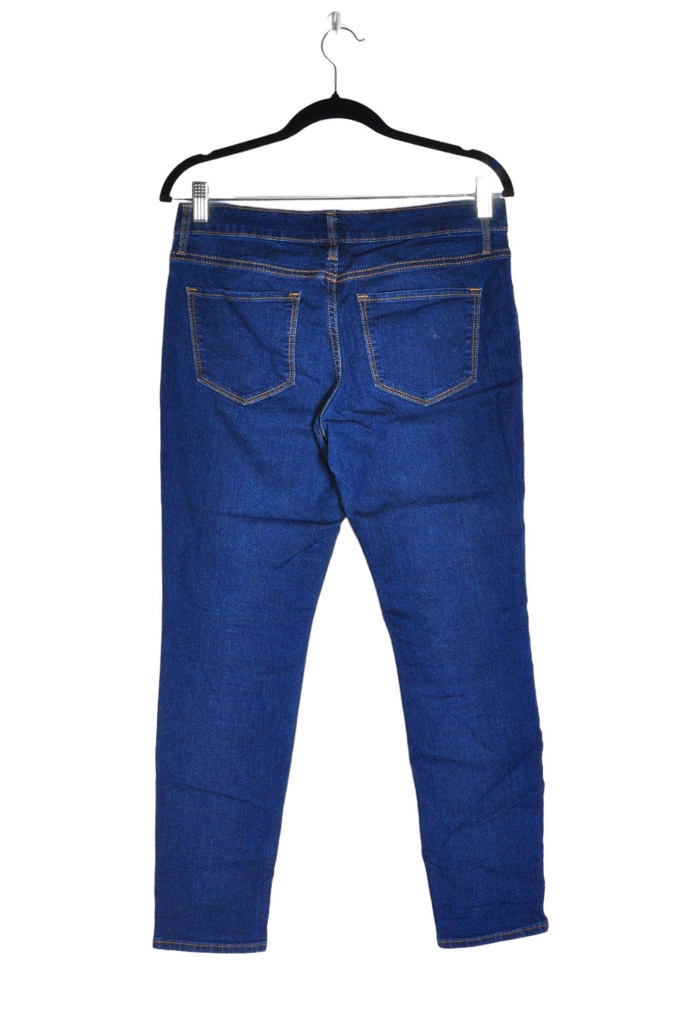 OLD NAVY Stylish Women's Blue Regular-Fit Straight-Legged Jeans - Size 8