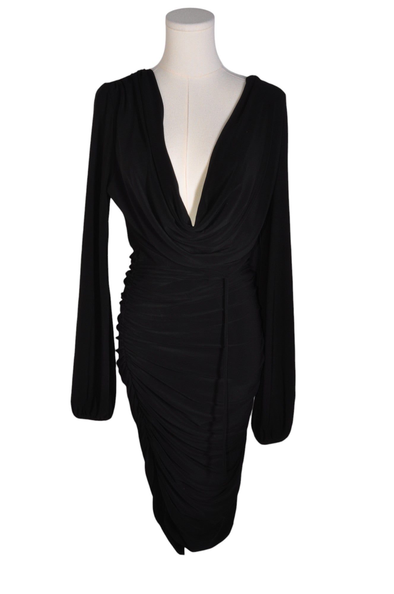 Stylish CARIBBEAN Women's Black Regular Fit Bodycon Dress - Size M