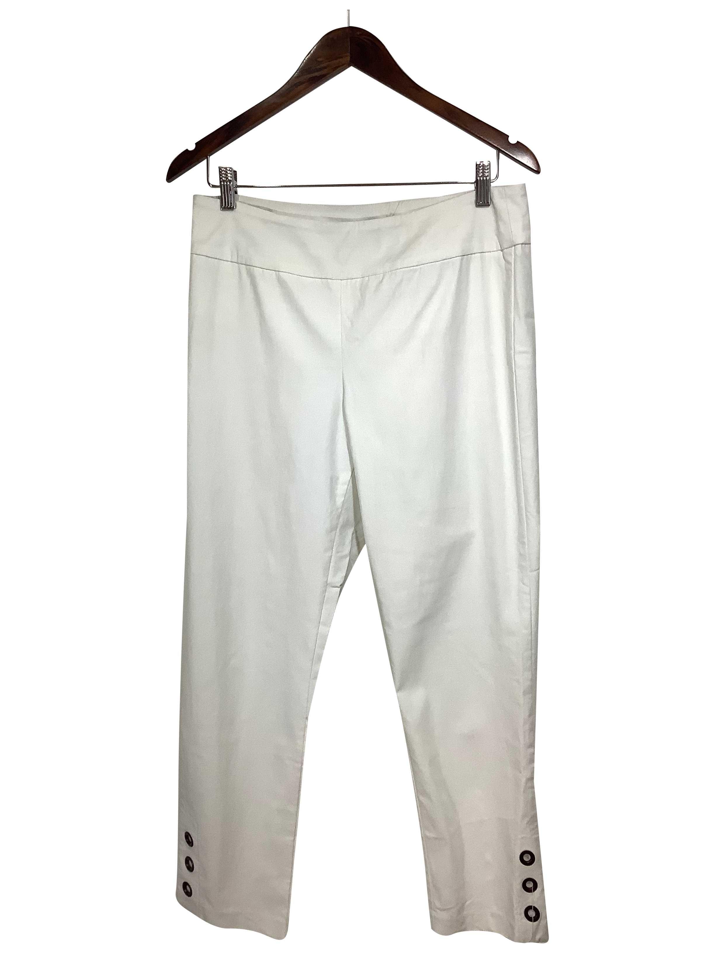 LISETTE High - Quality Second - Hand Regular Fit White Pant Size 12