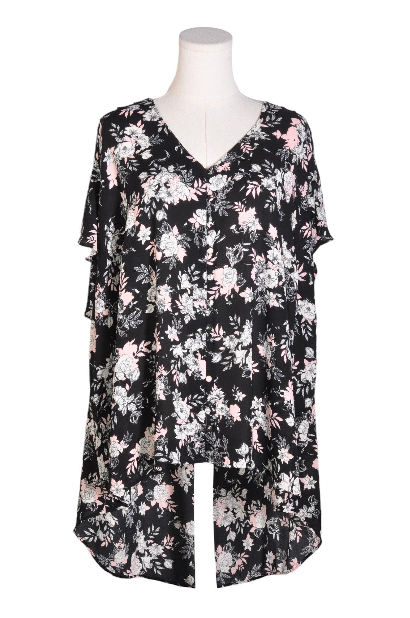 Stylish IN EVERY STORY Women's Regular Fit Black Blouses - 4X
