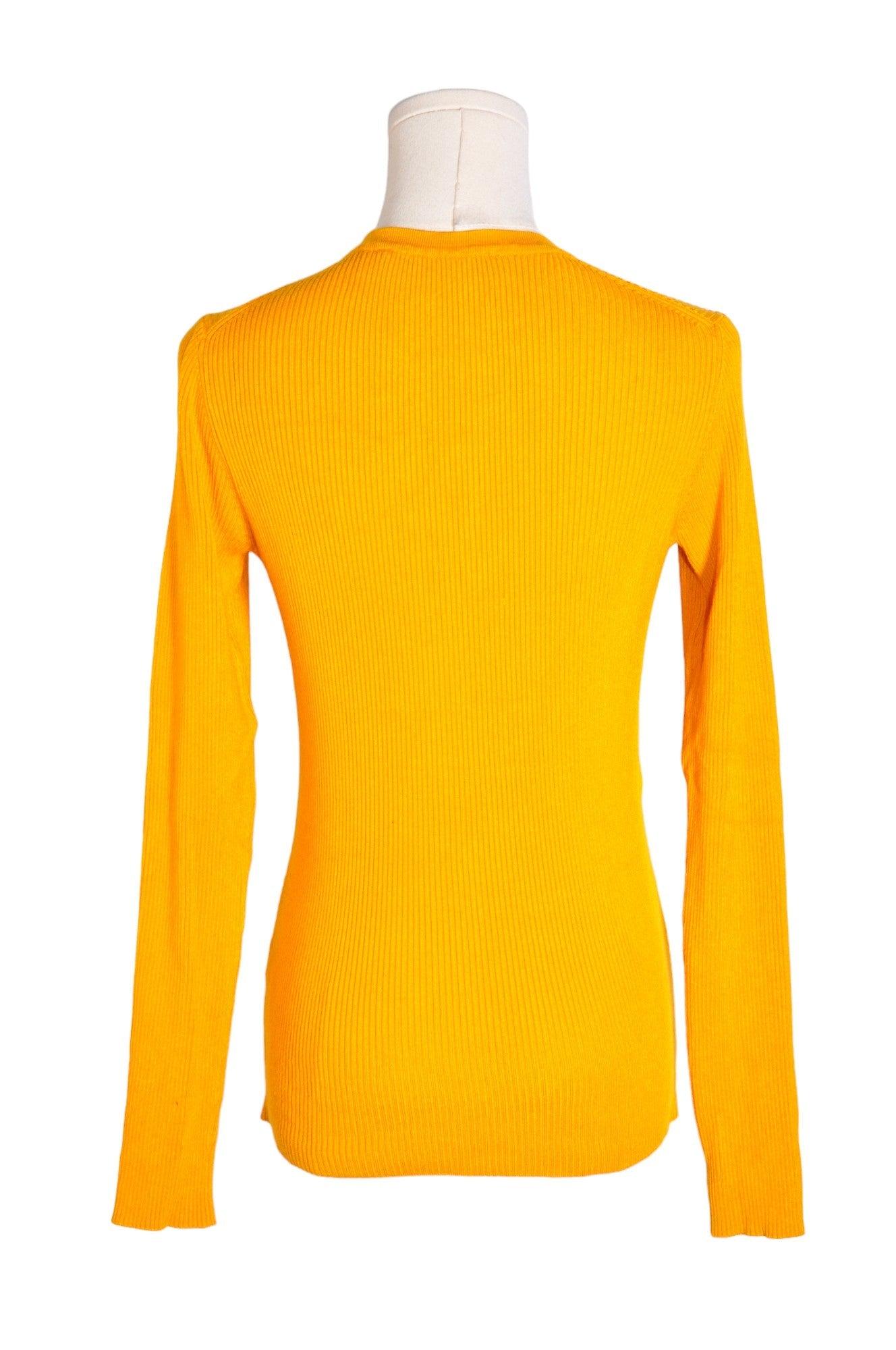CONTEMPORAINE Stylish Women's Regular-Fit Yellow T-Shirt - Size XS