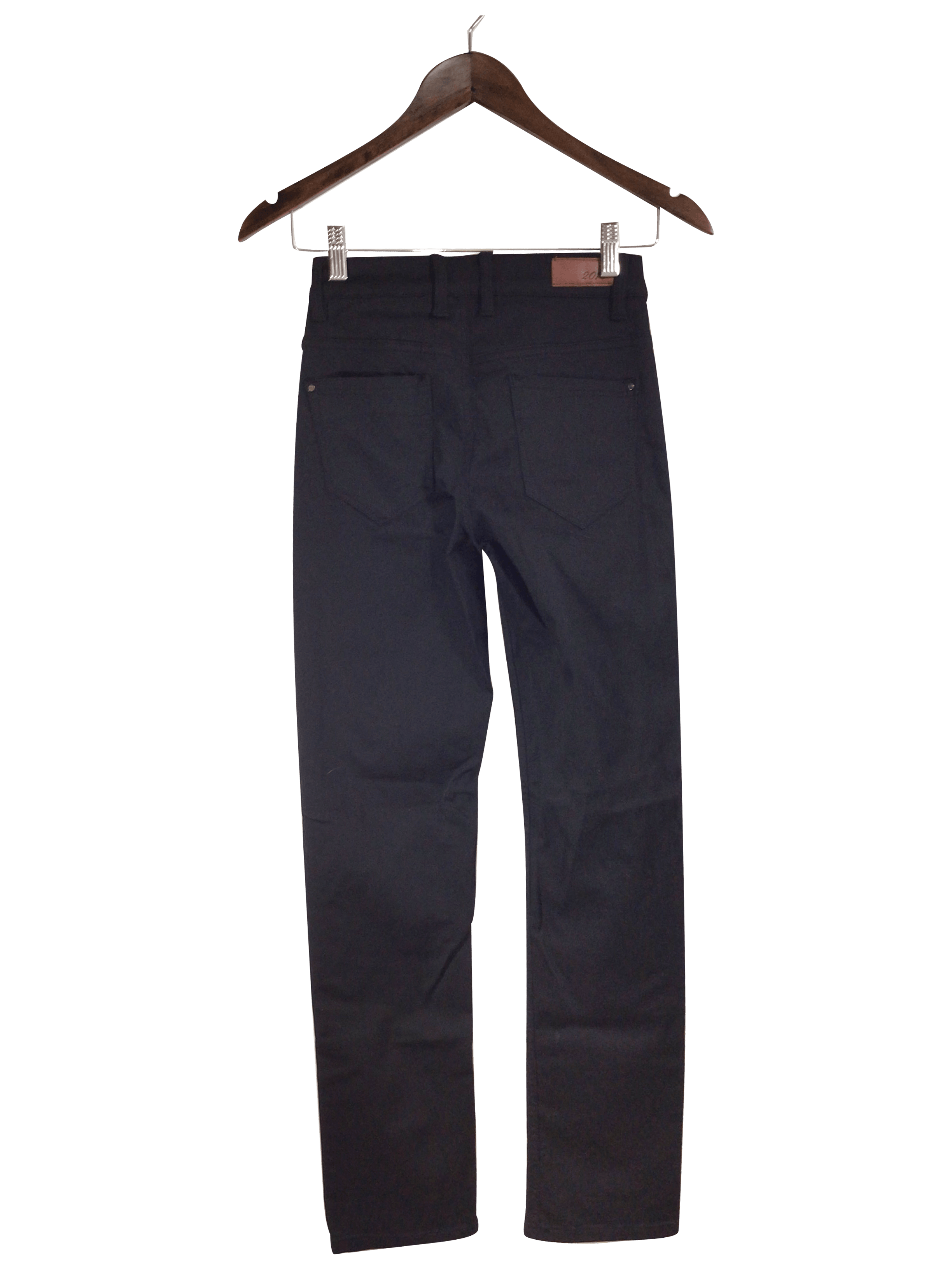 PARASUCO Stylish Women's Black Regular Fit Straight-Legged Second-Hand Jeans - Size 4