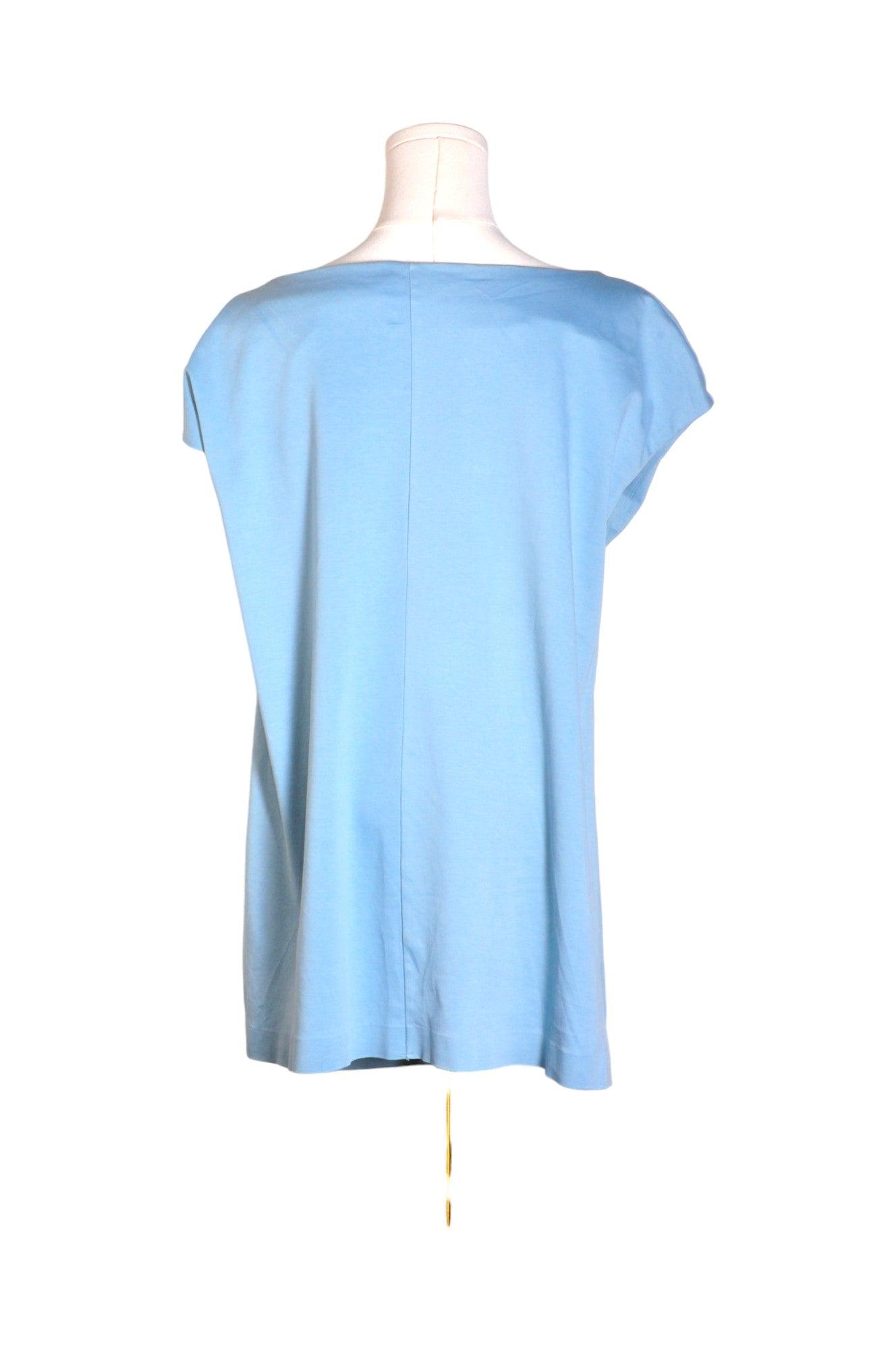 COS Women's Stylish Regular-Fit Blue Blouse - Size L