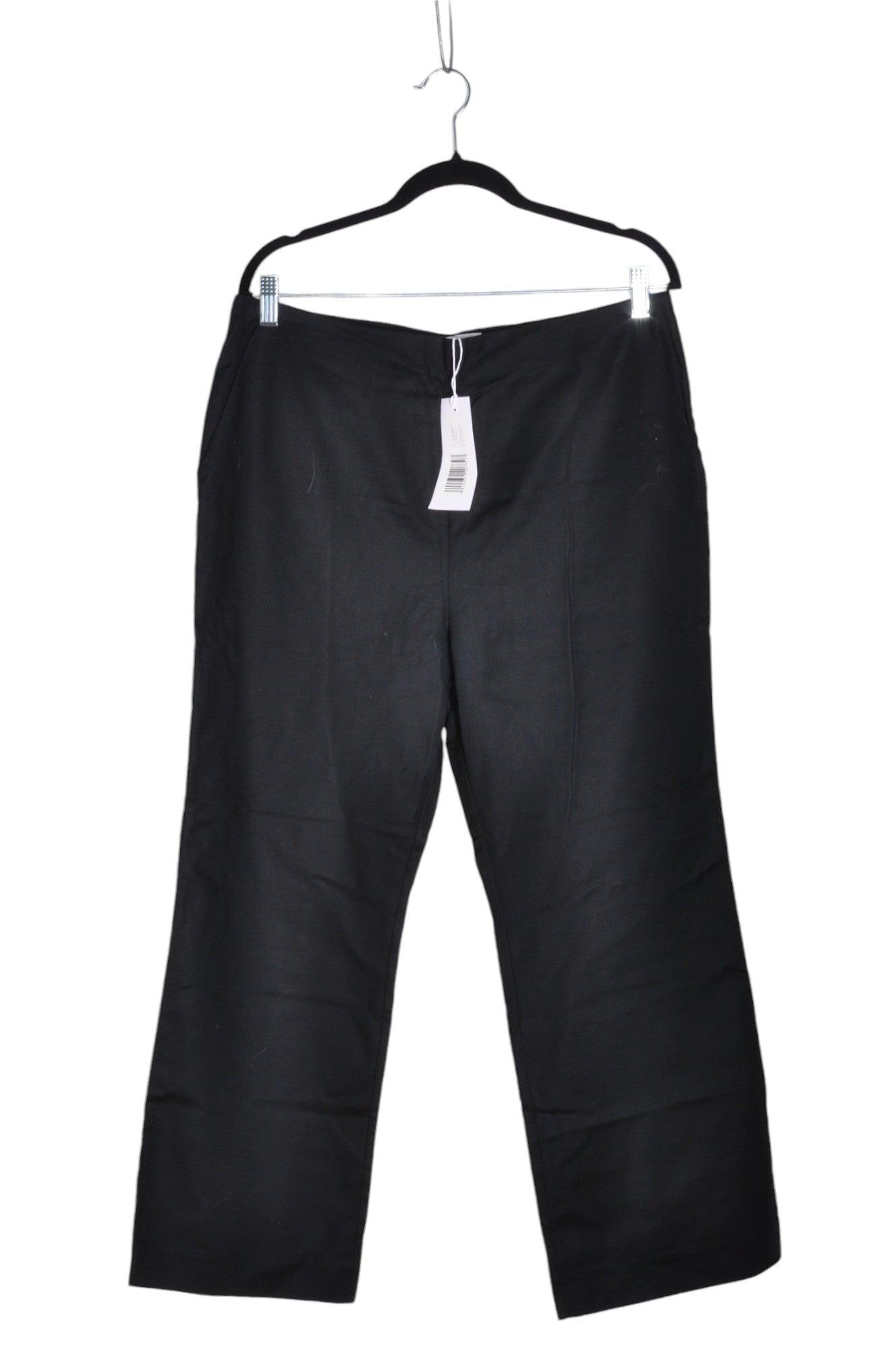 HUDSON Stylish Women's Black Regular Fit Work Pants - Size 14