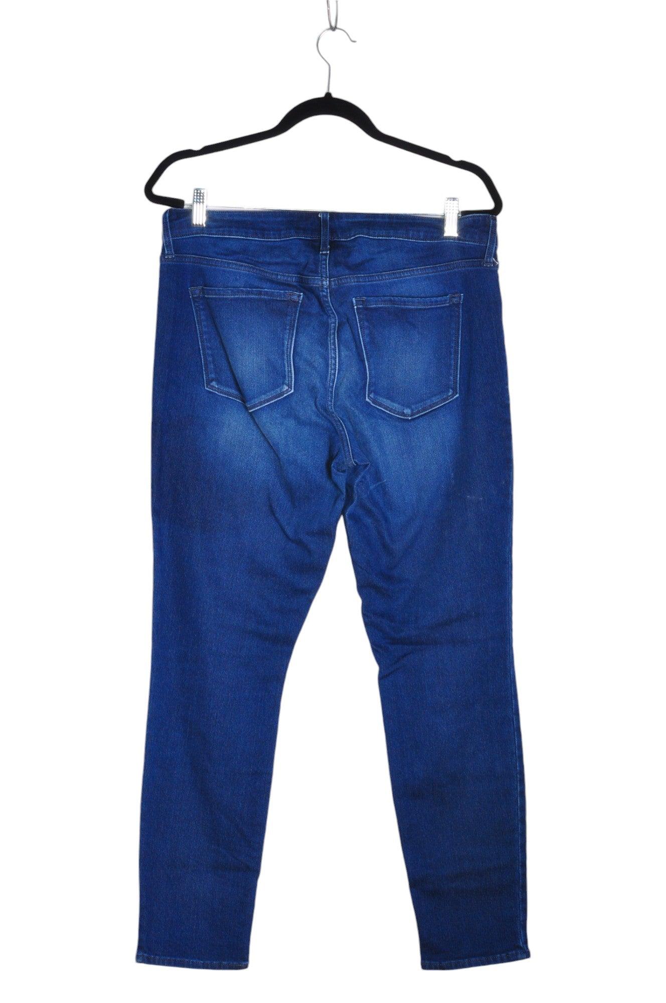 Pre - loved OLD NAVY Women's Blue Regular - fit Straight - Legged Jeans Size 12