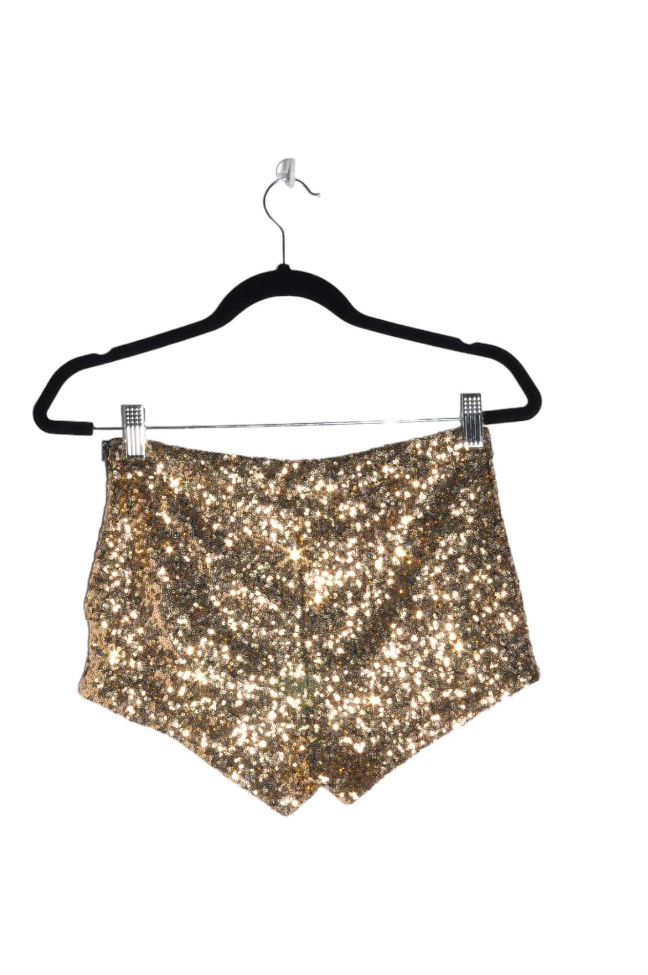 PARISIAN COLLECTION Stylish Women's Classic Beige Regular-Fit Shorts - Size S