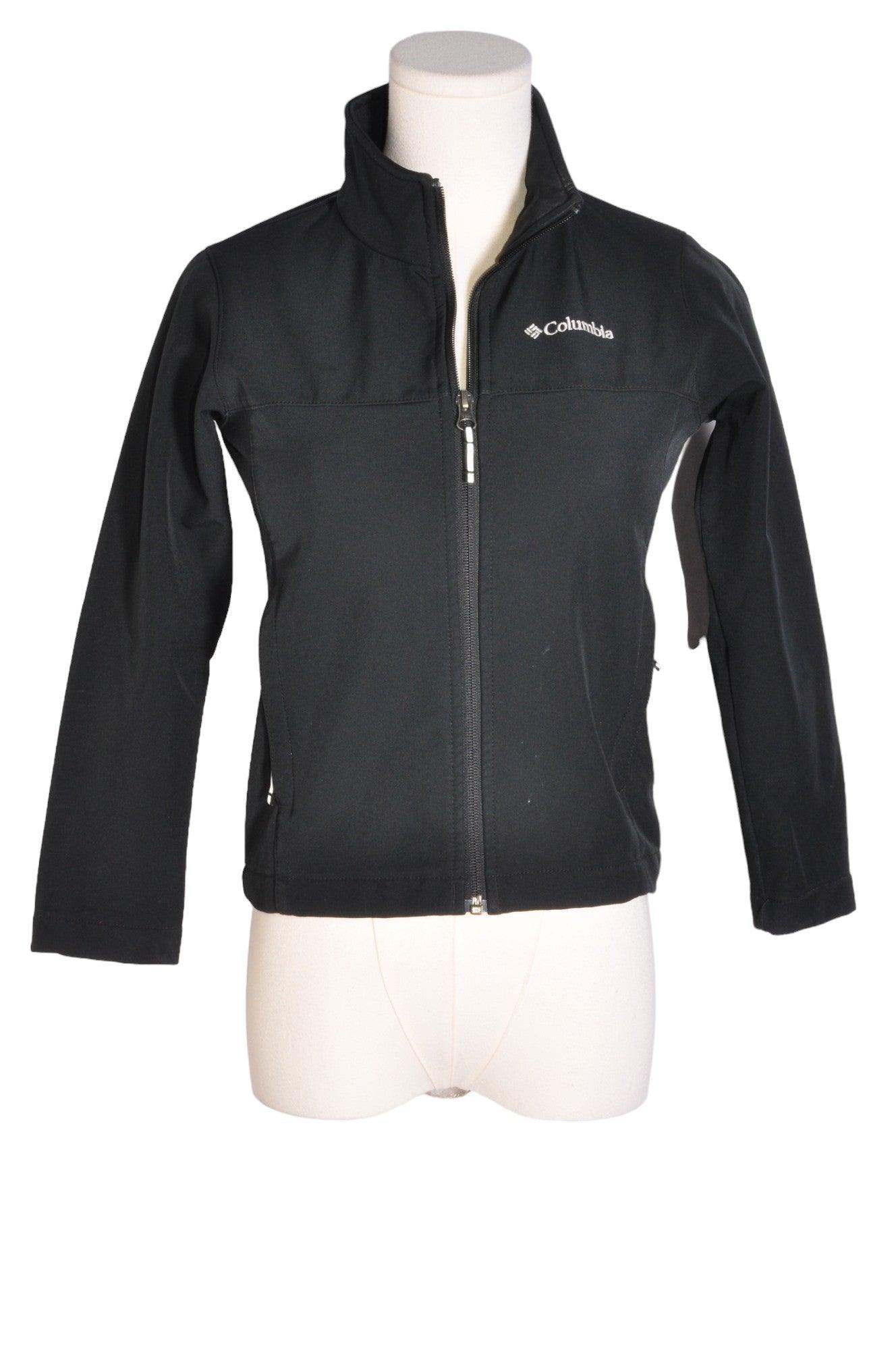 COLUMBIA Stylish Second - Hand Regular Fit Women's Black Coats - Size S