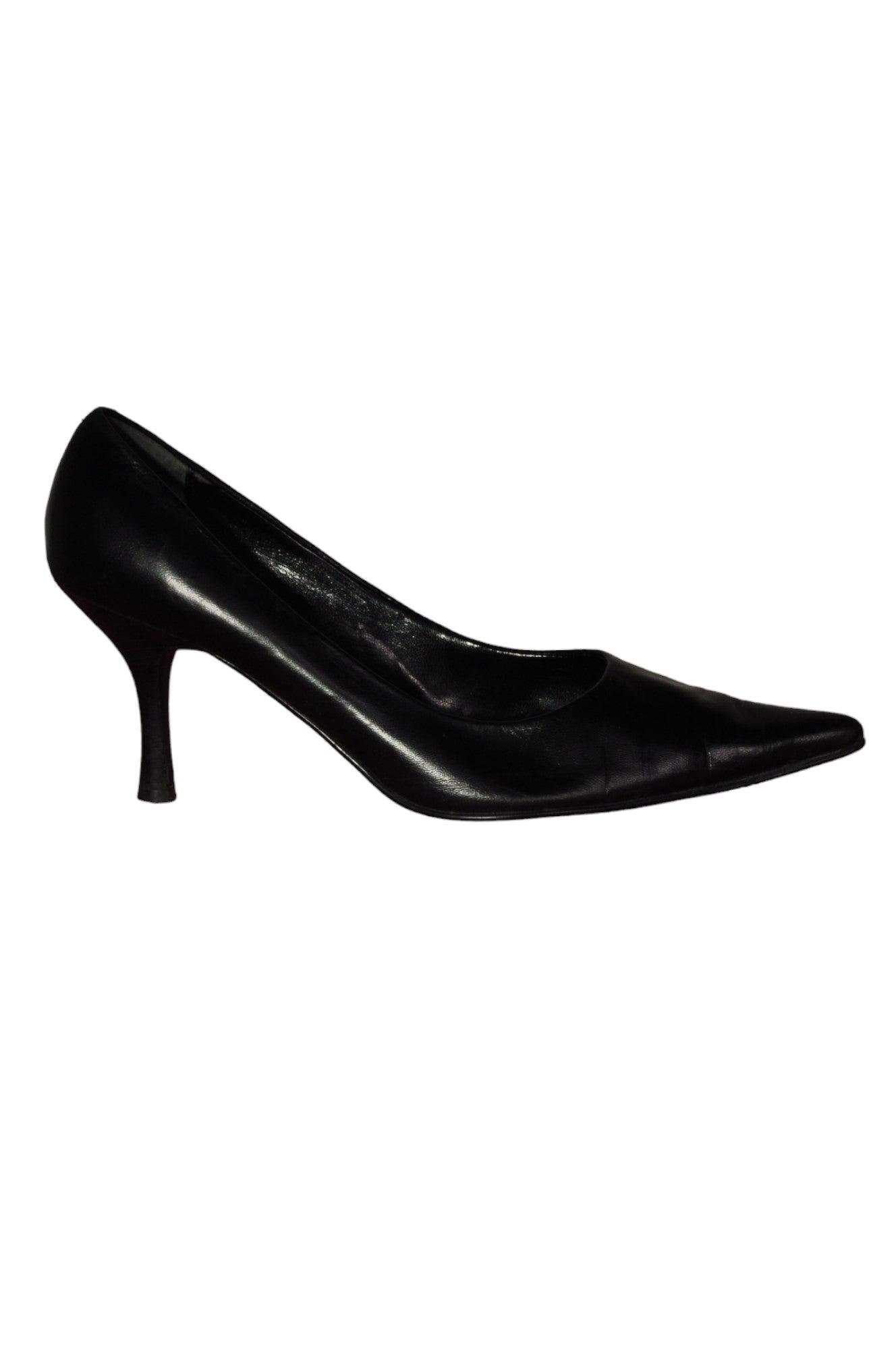 Stylish FIRST Women's Black Regular Fit Heels - Size 8.5