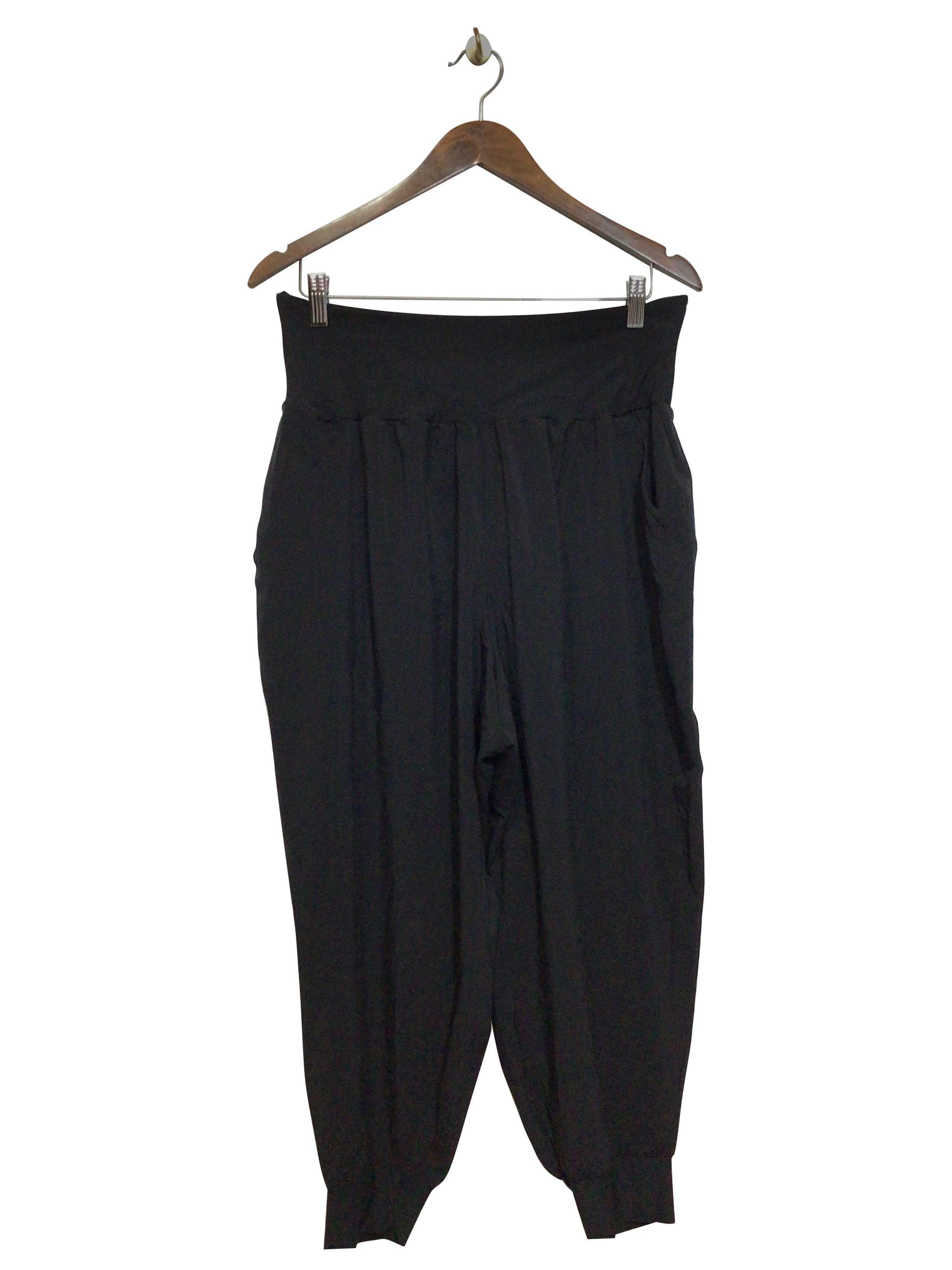 HYBA Stylish Regular Fit Black Pant - 2X