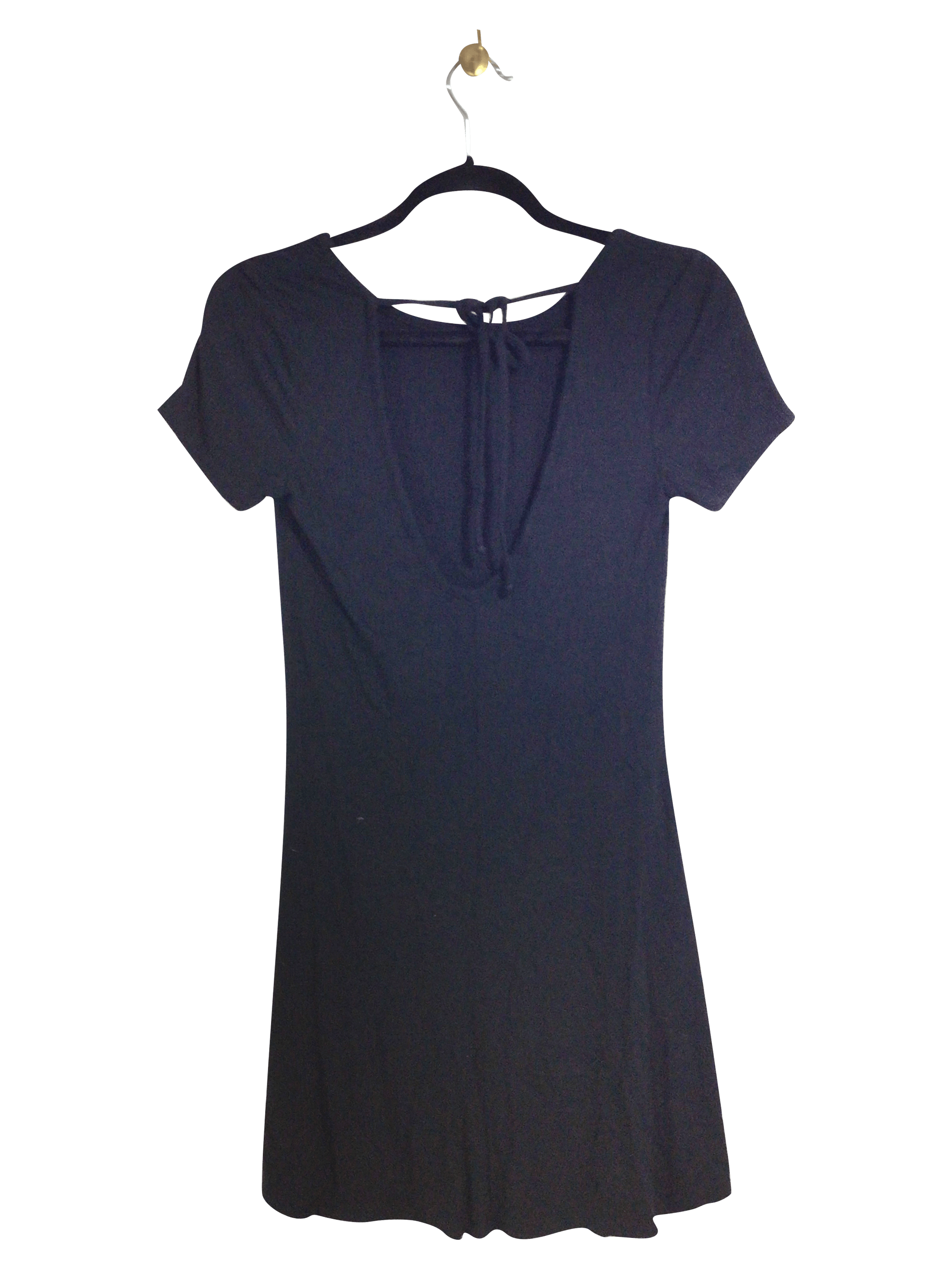 FOREVER 21 Stylish Women's Black Regular-Fit Shift Dress - Size XS
