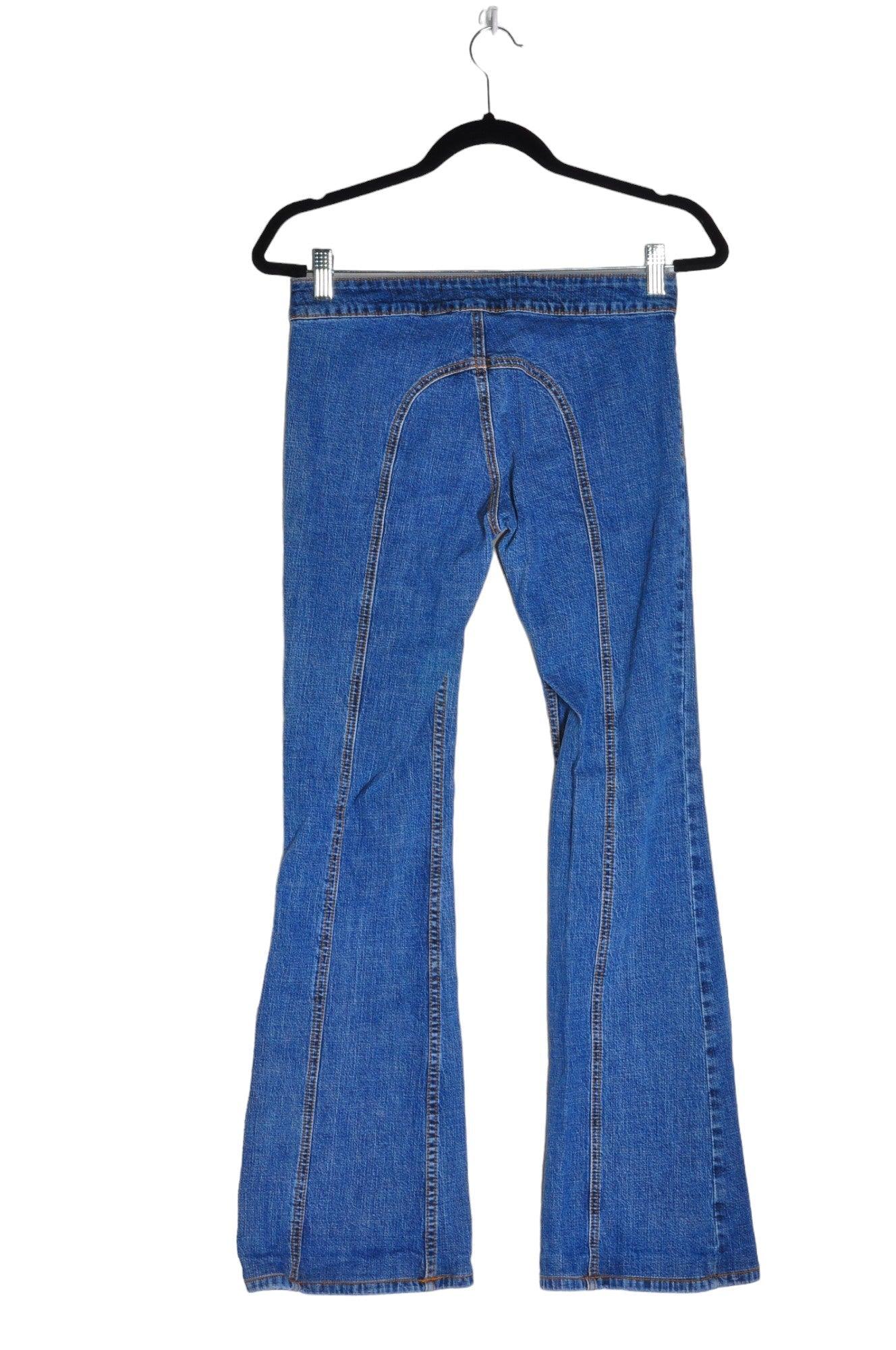 FEVER JEANS Women's Blue Regular Fit Straight-Legged Second-Hand Jeans - Size 29