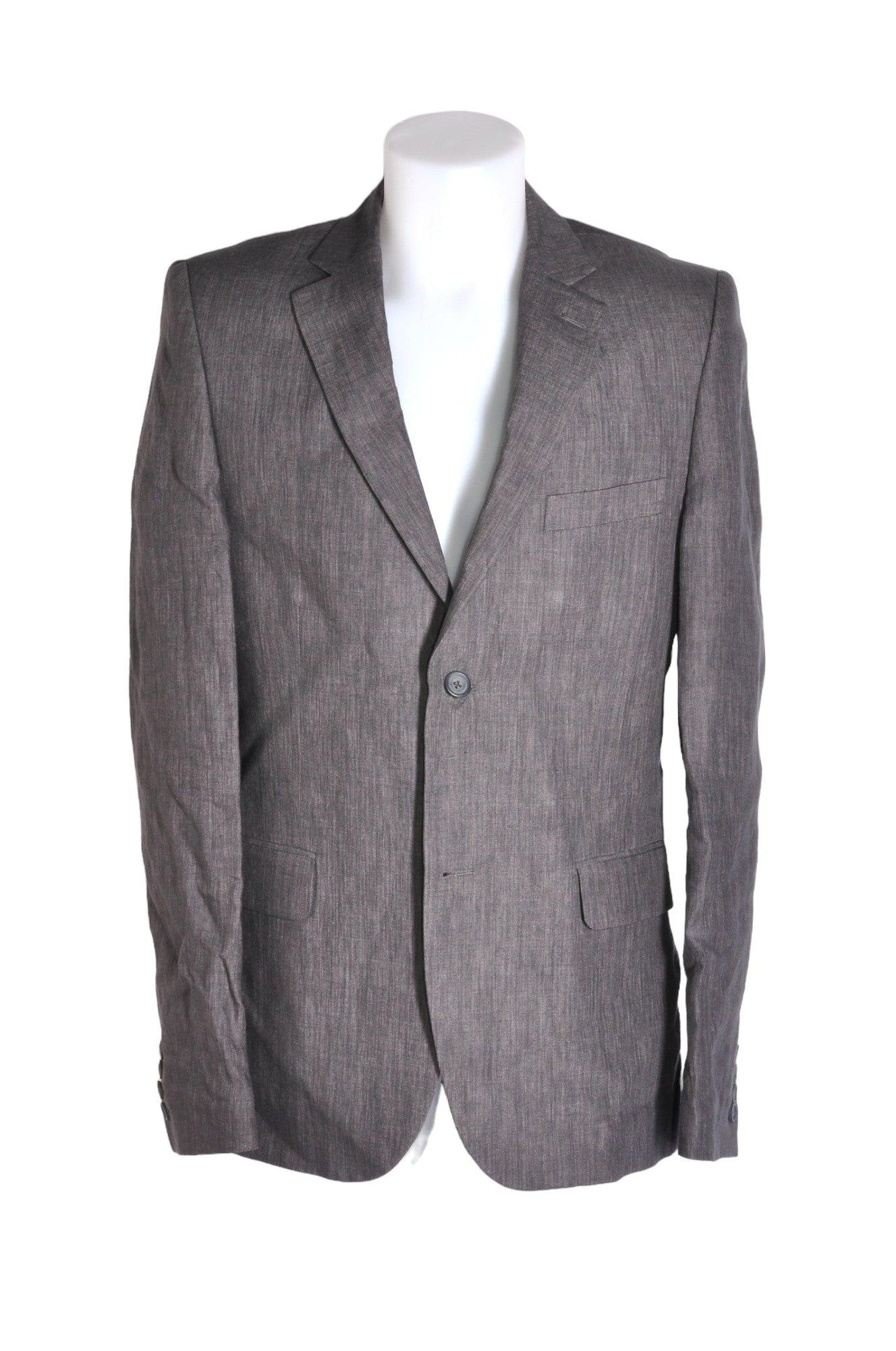 Stylish CHATEAU Gray Regular Fit Blazers - Size 38