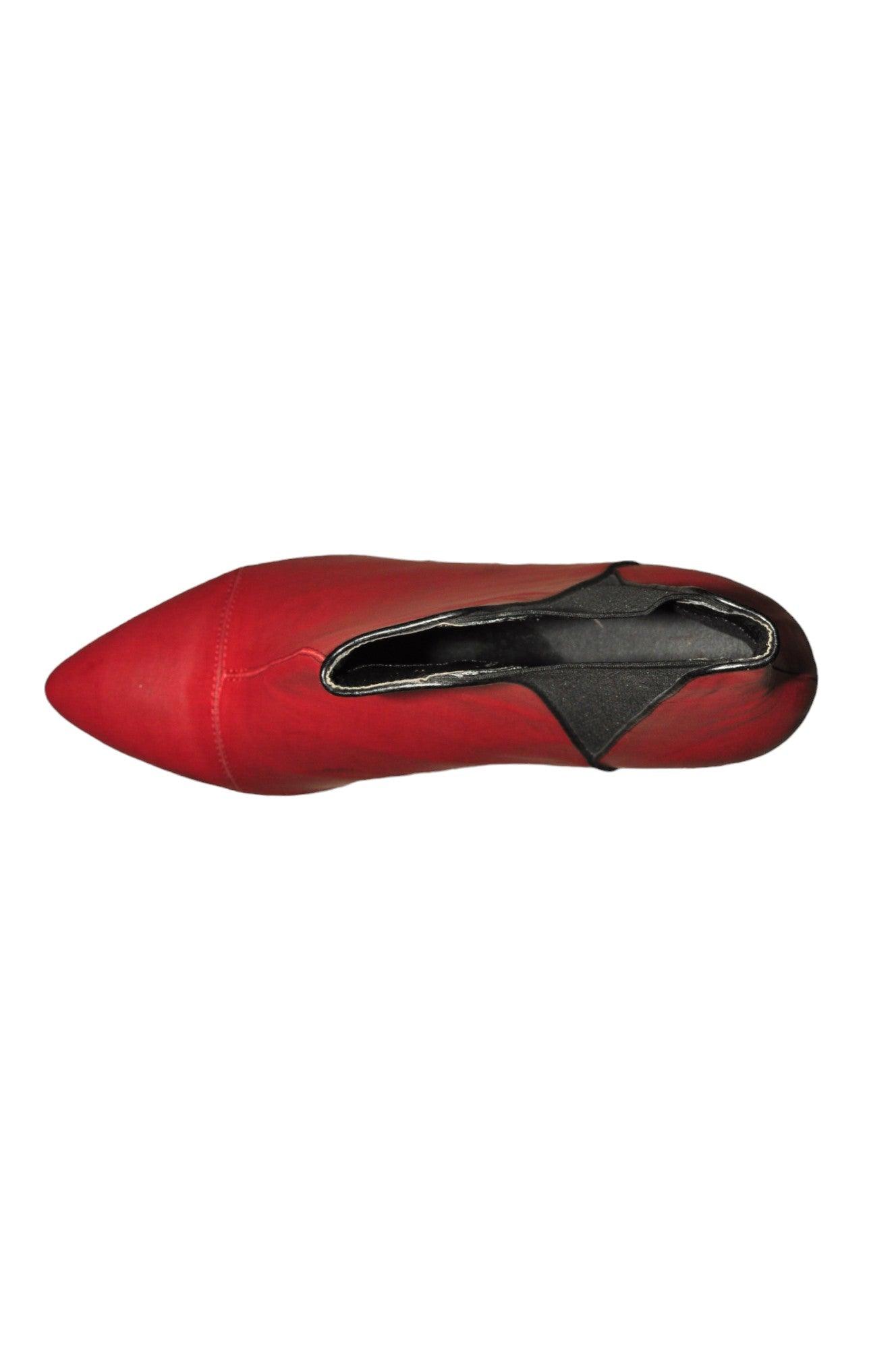 Stylish BAREFOOT TESS Women's Regular-Fit Red Boots Size 11