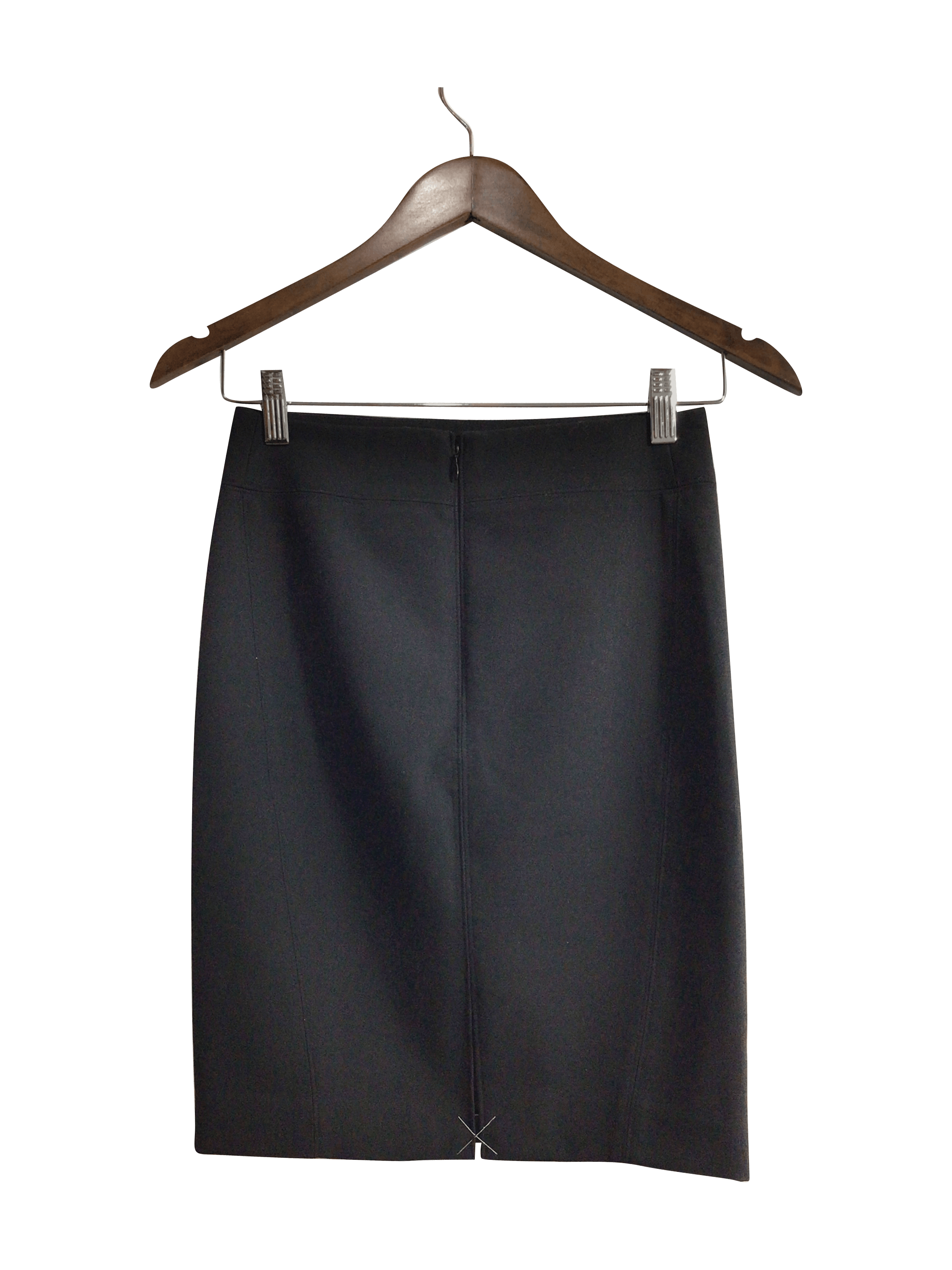 LOFT Women's Stylish Black Regular-Fit Casual Skirt Size 0 - Second Hand