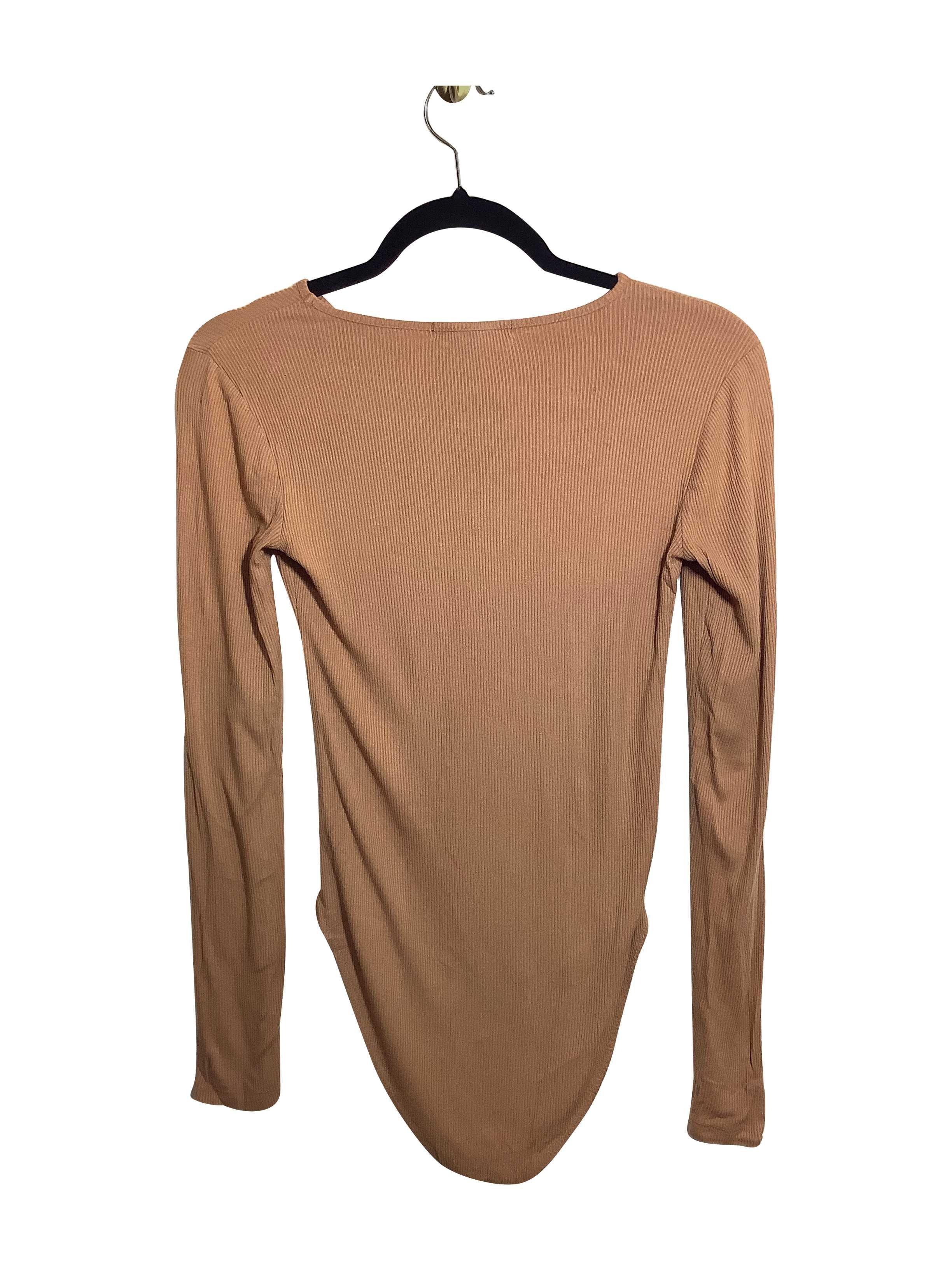 FOREVER 21 Stylish Regular Fit Brown Bodysuit - XS