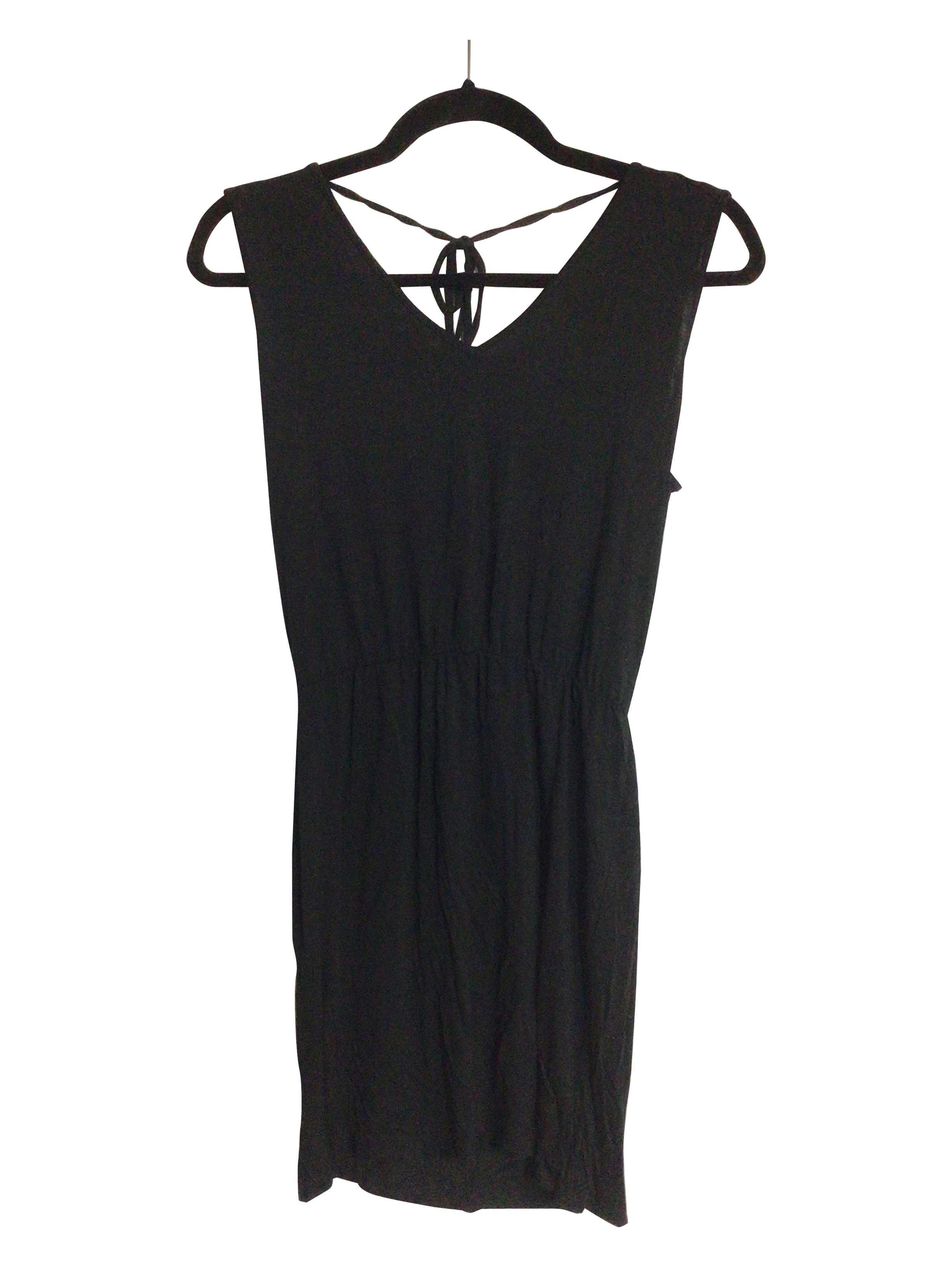 Chic LOFT Regular Fit Black Midi Dress - Size XS