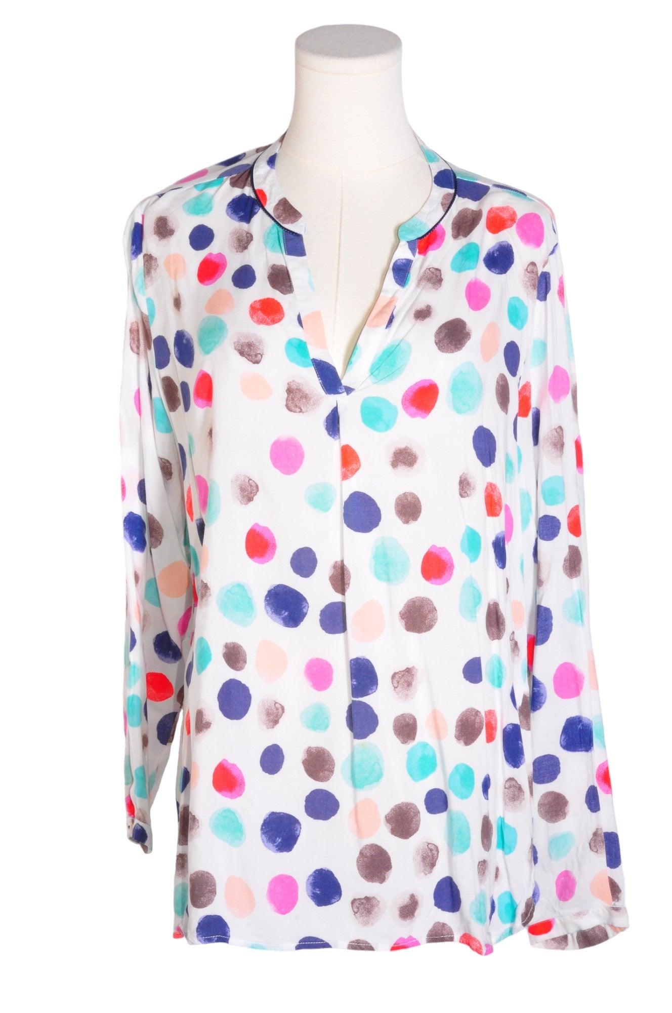 Stylish MILANO Women's Regular Fit White Blouse - Size 42
