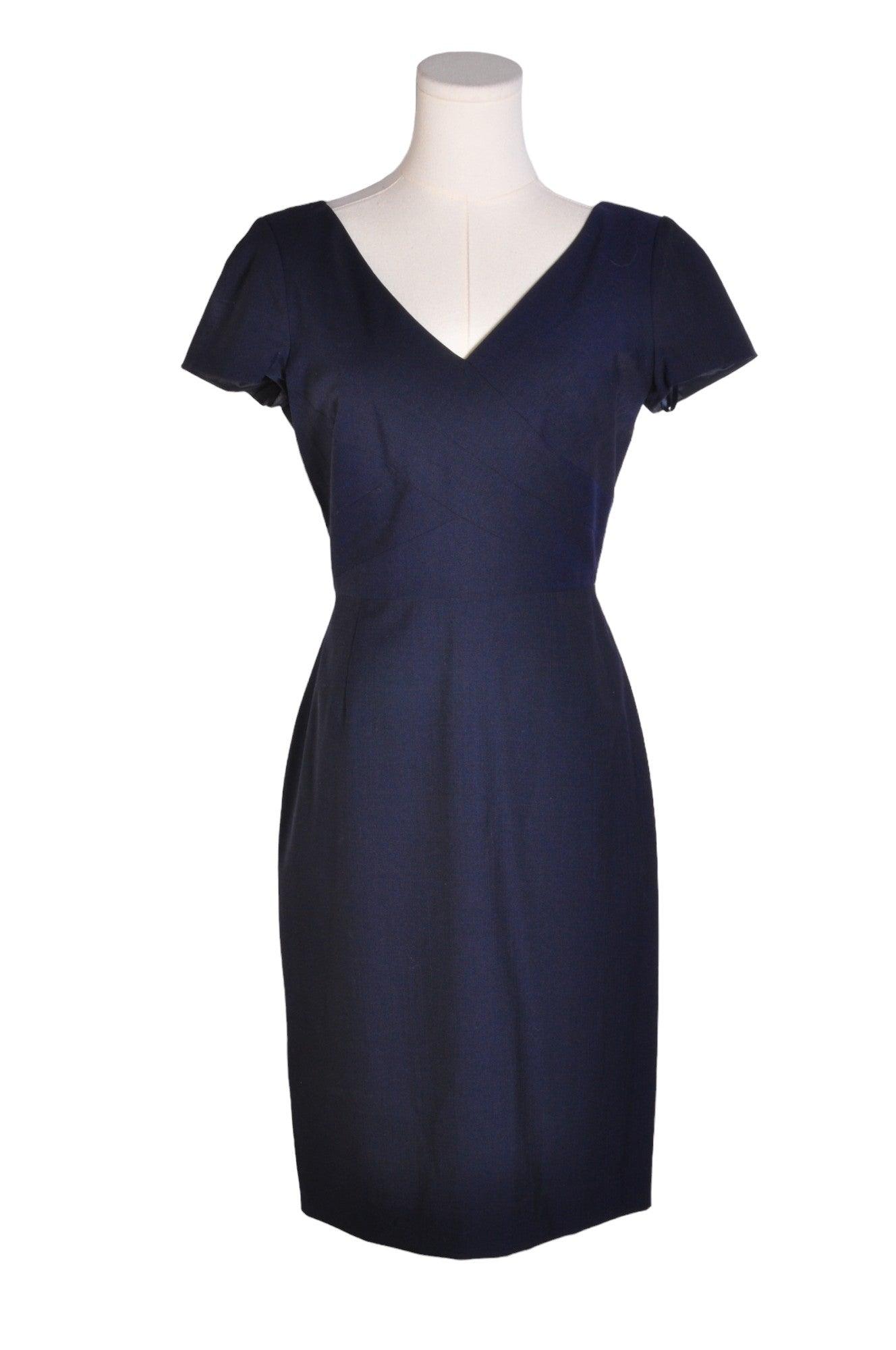 Stylish BANANA REPUBLIC Women's Regular Fit Blue Sheath Dress - Size 4