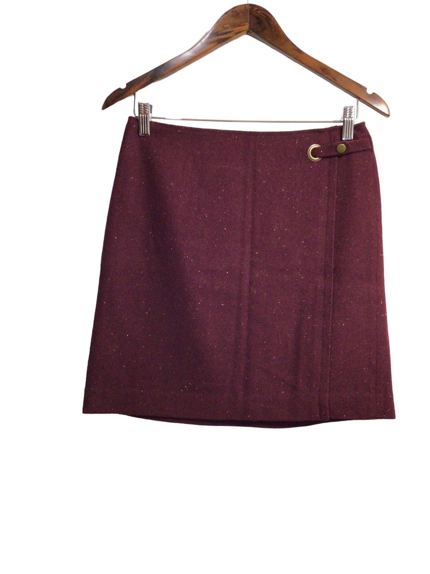 BANANA REPUBLIC Stylish Women's Red Regular Fit Casual Skirt - Size 2