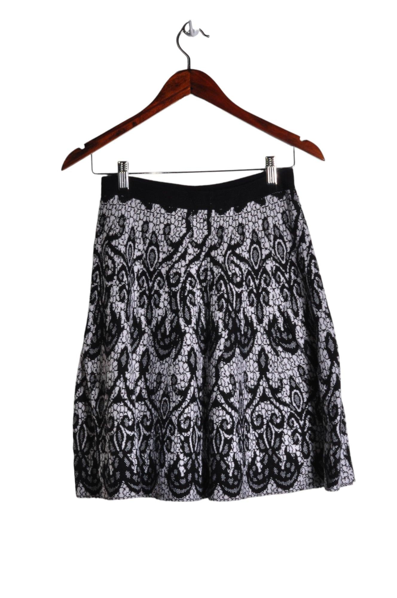 CYNTHIA ROWLEY Stylish Women's Casual Black Regular-Fit Skirt - Size S