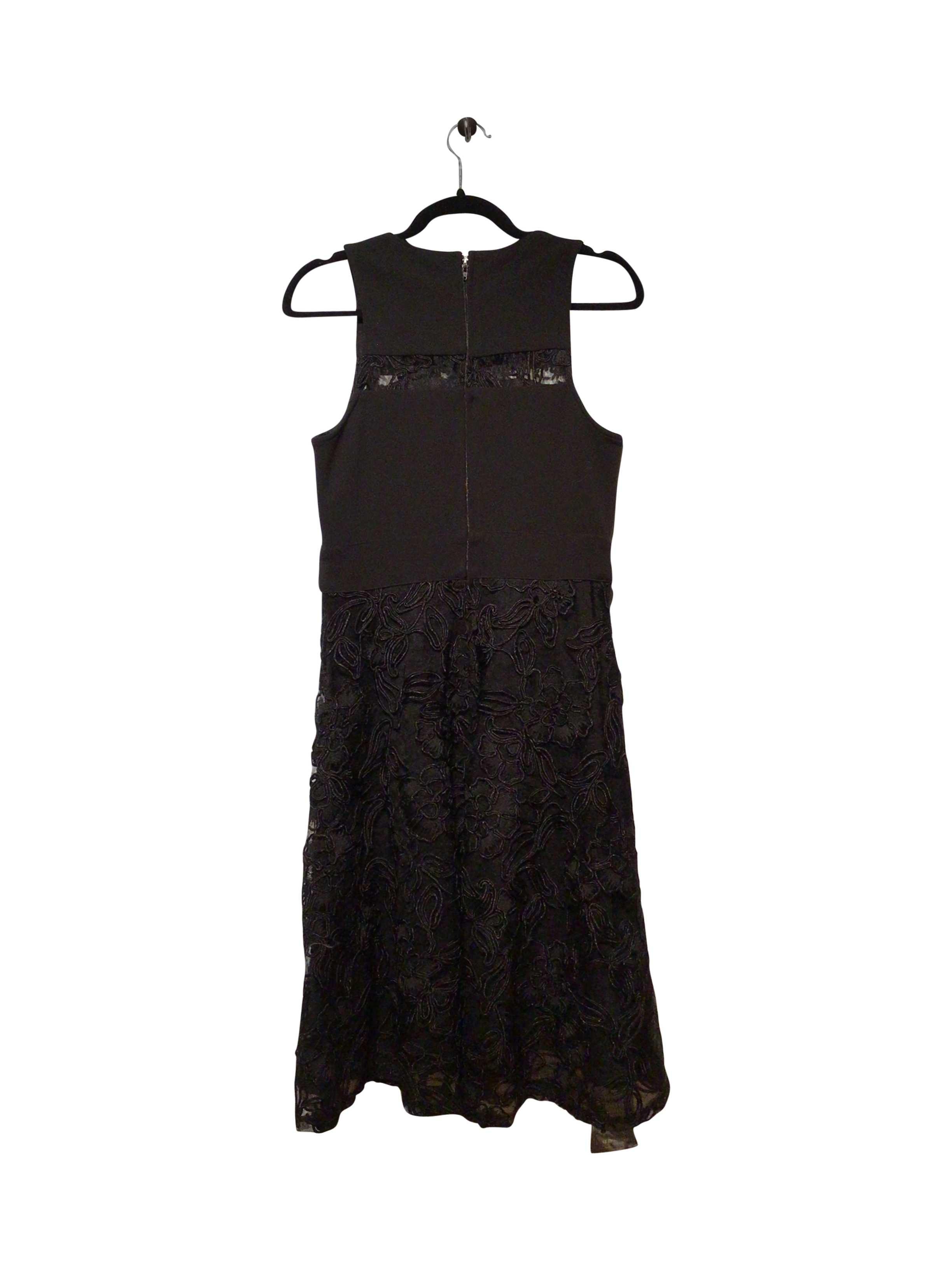 Stylish CHATEAU Regular Fit Black Maxi Dress - Size S