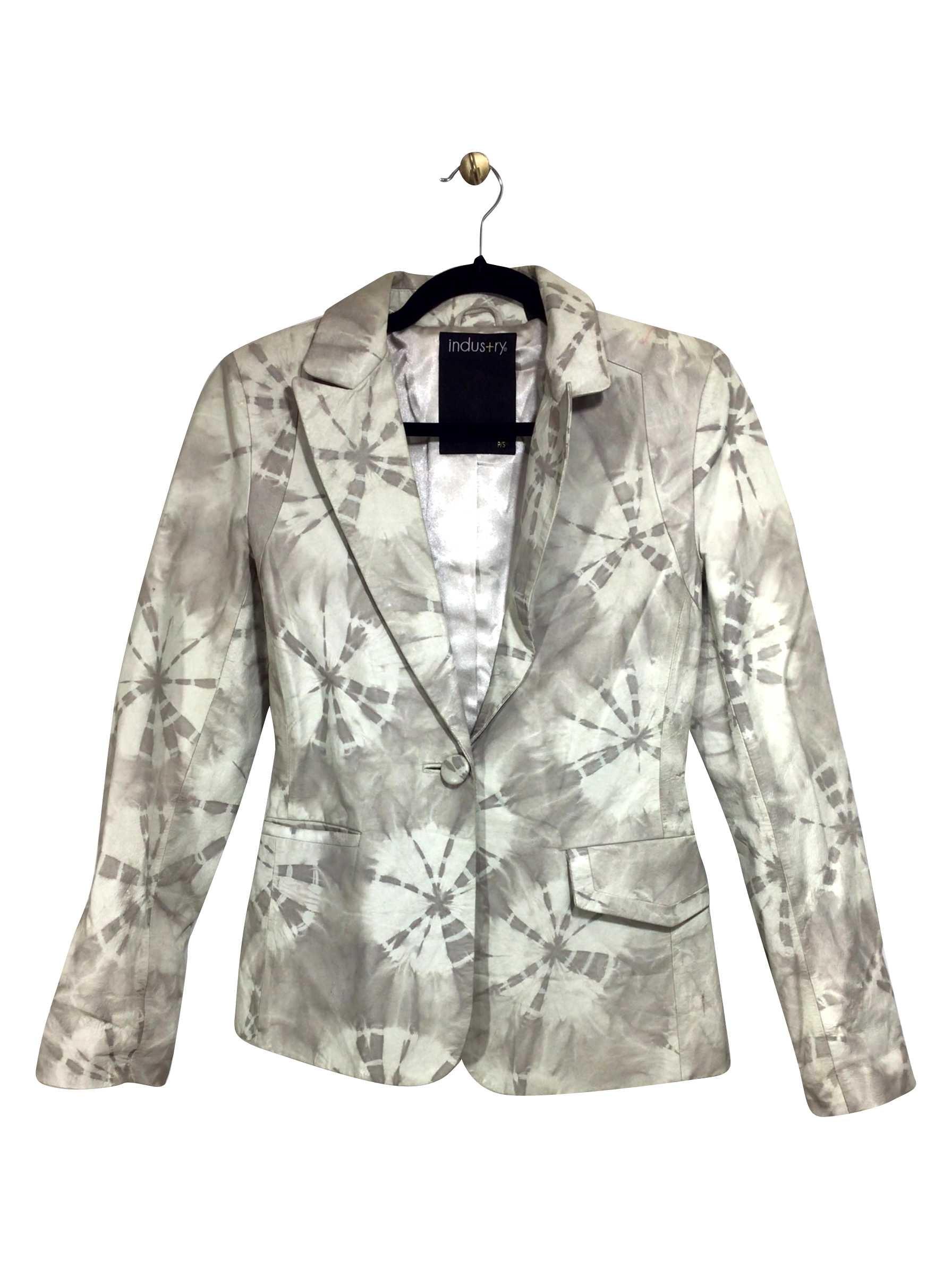 INDUSTRY Premium Regular Fit White Blazer - Size S
