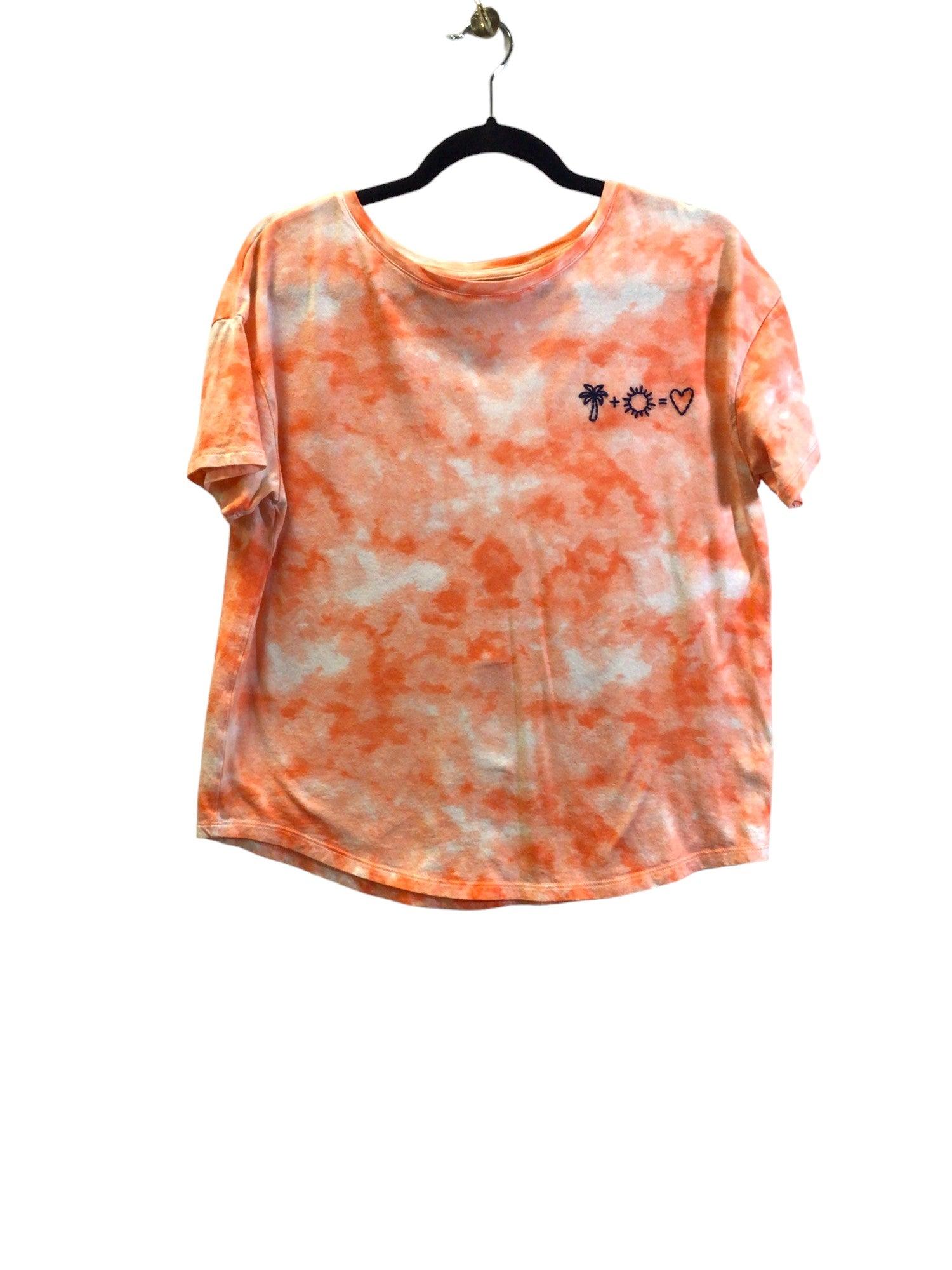 Stylish OLD NAVY Women's Orange Regular Fit T-Shirt - Size M